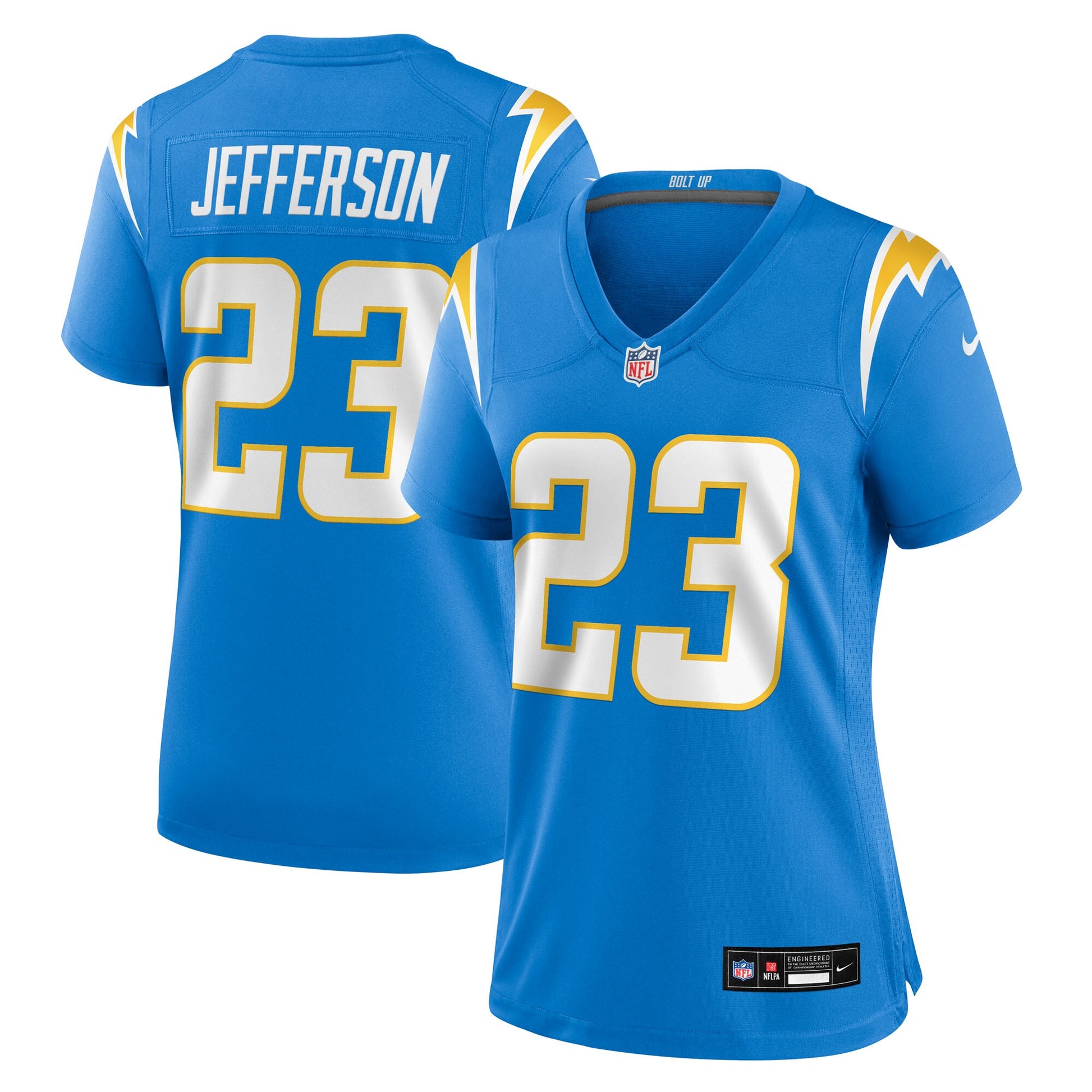 Tony Jefferson Los Angeles Chargers Nike Women's Team Game Jersey -  Powder Blue