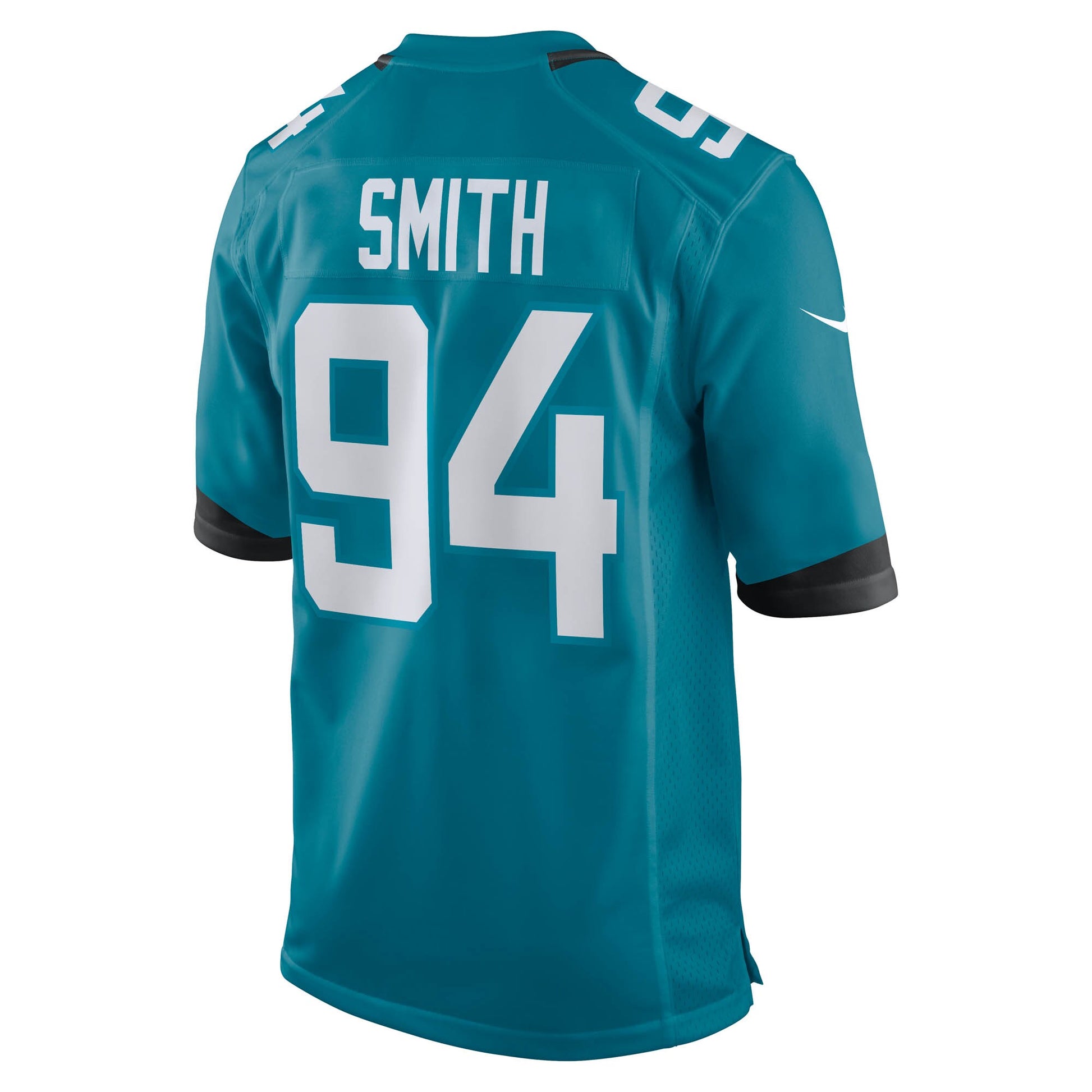 Maason Smith Jacksonville Jaguars Nike Team Game Jersey -  Teal