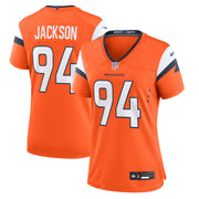 Jordan Jackson Denver Broncos Nike Women's Team Game Jersey -  Orange