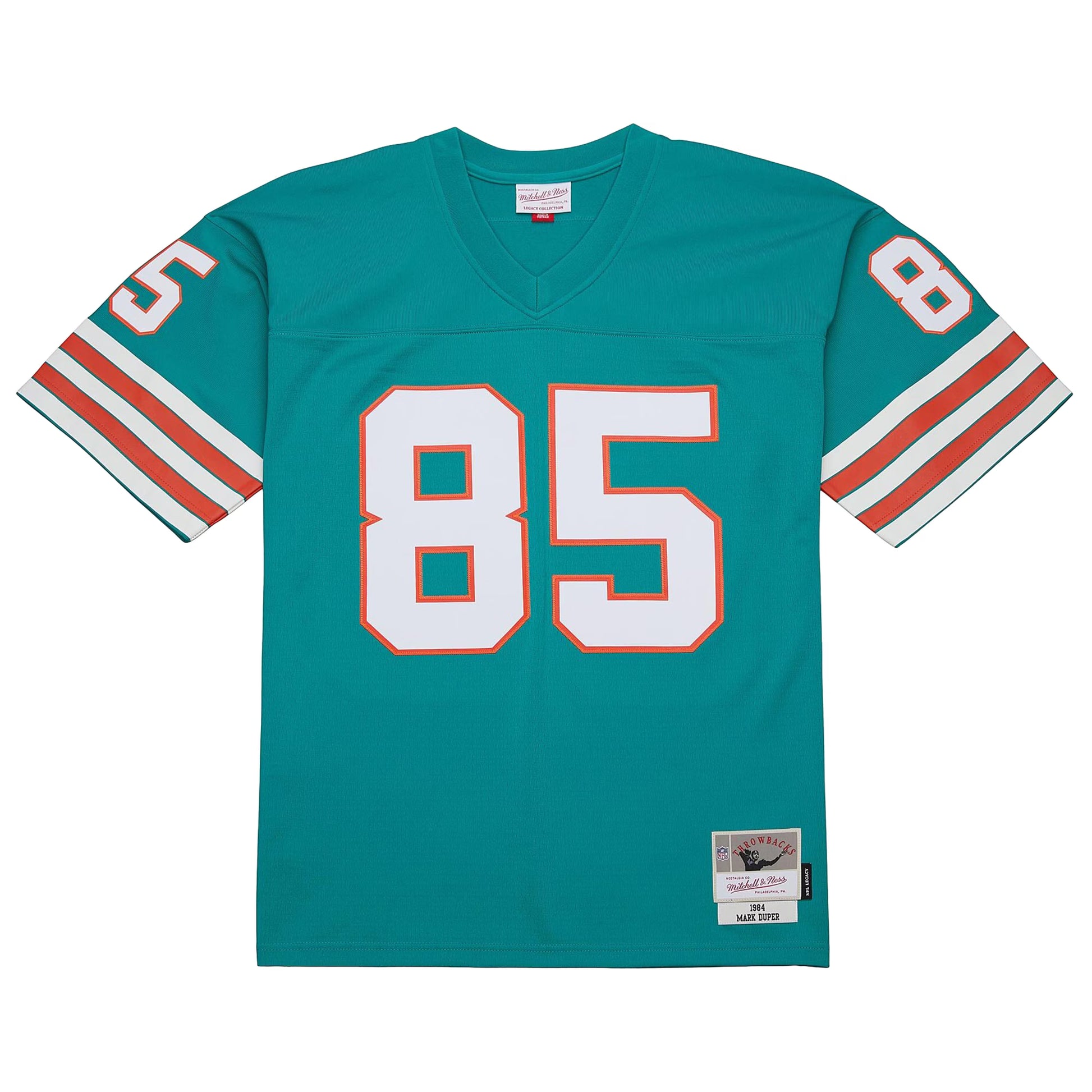 Mark Duper Miami Dolphins Mitchell &amp; Ness Legacy Replica Jersey - Aqua