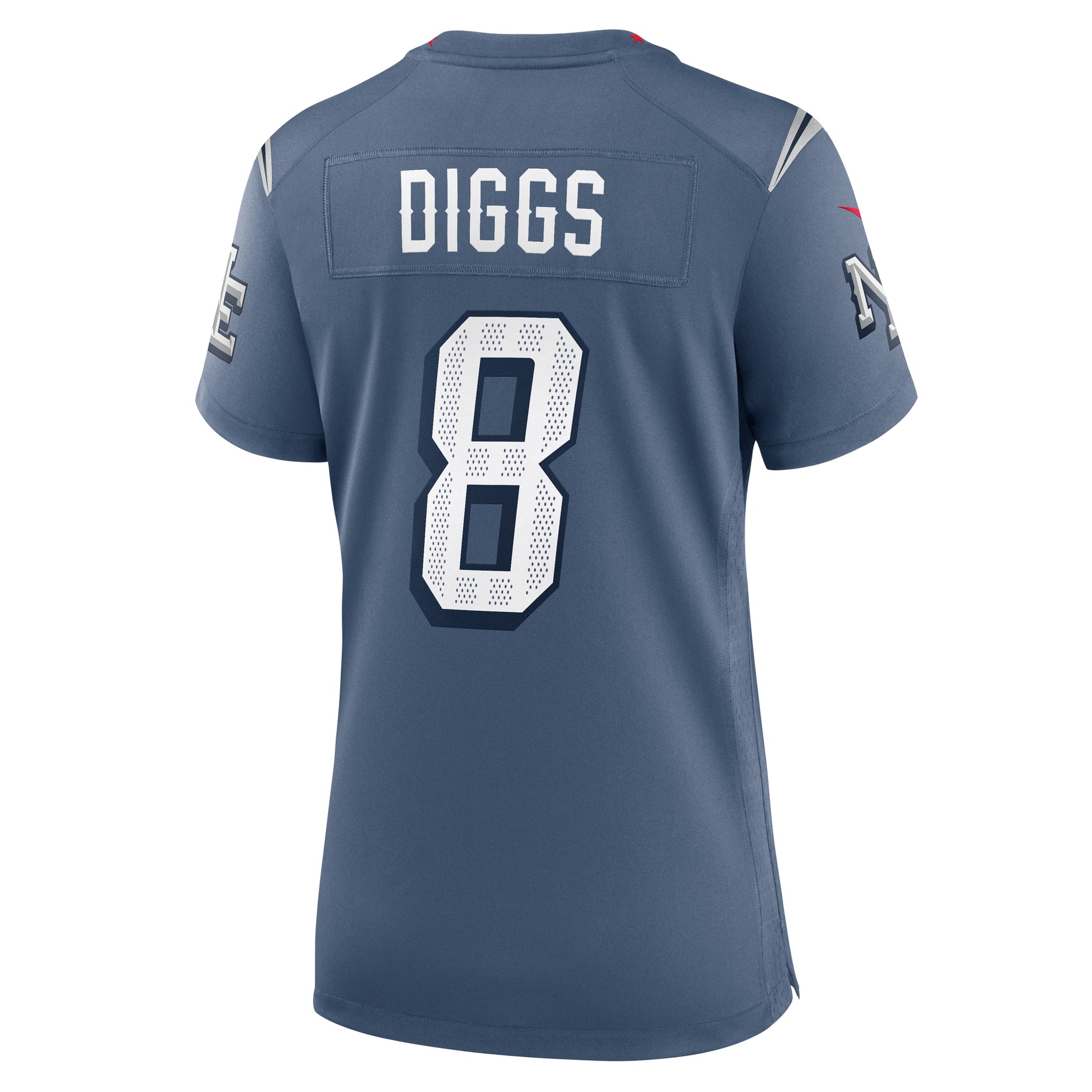 Stefon Diggs New England Patriots Nike Women's 2025 Rivalries Collection Game Jersey - Storm Blue