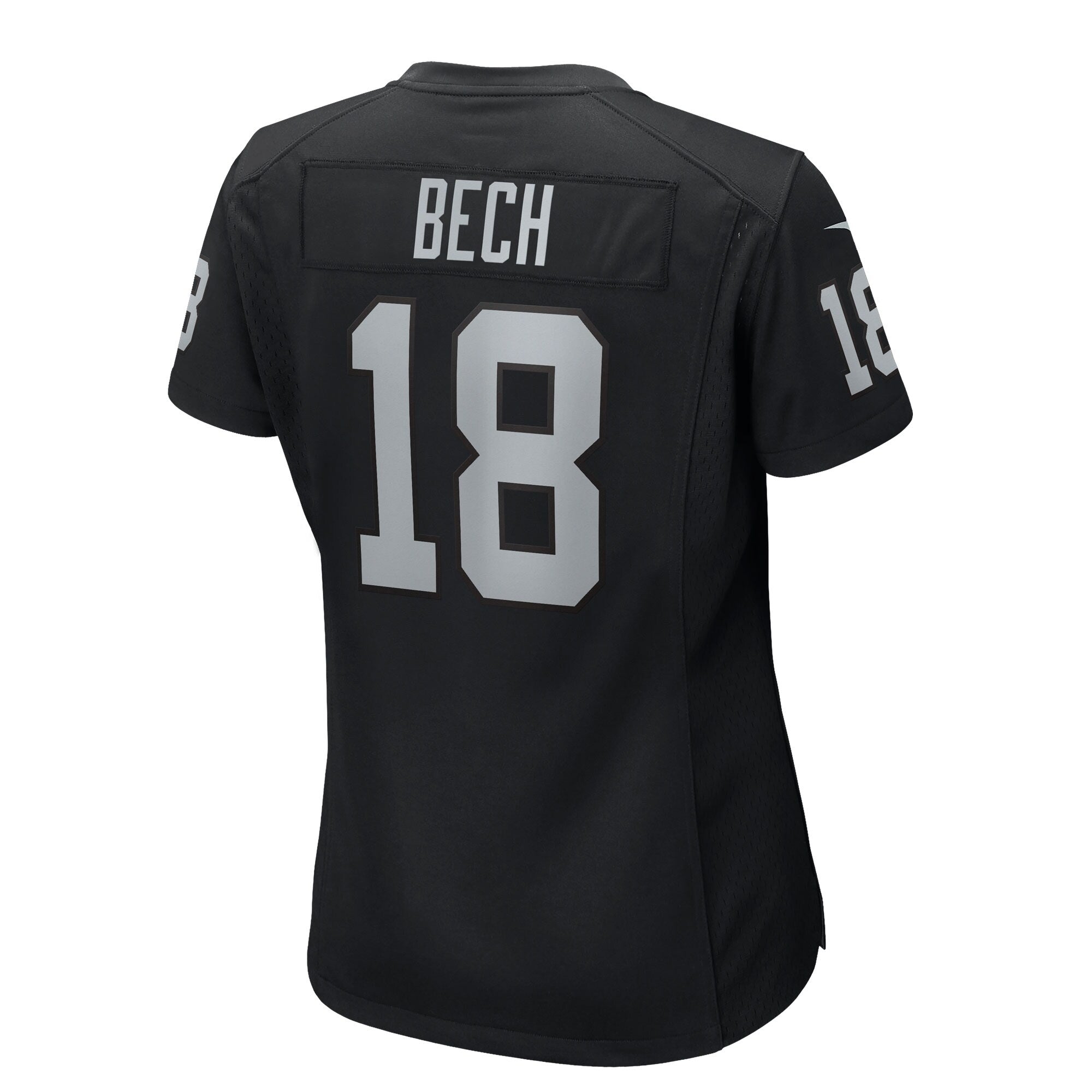Jack Bech Las Vegas Raiders Nike Women's Team Game Jersey -  Black