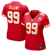 Jerry Tillery Kansas City Chiefs Nike Women's Team Game Jersey -  Red