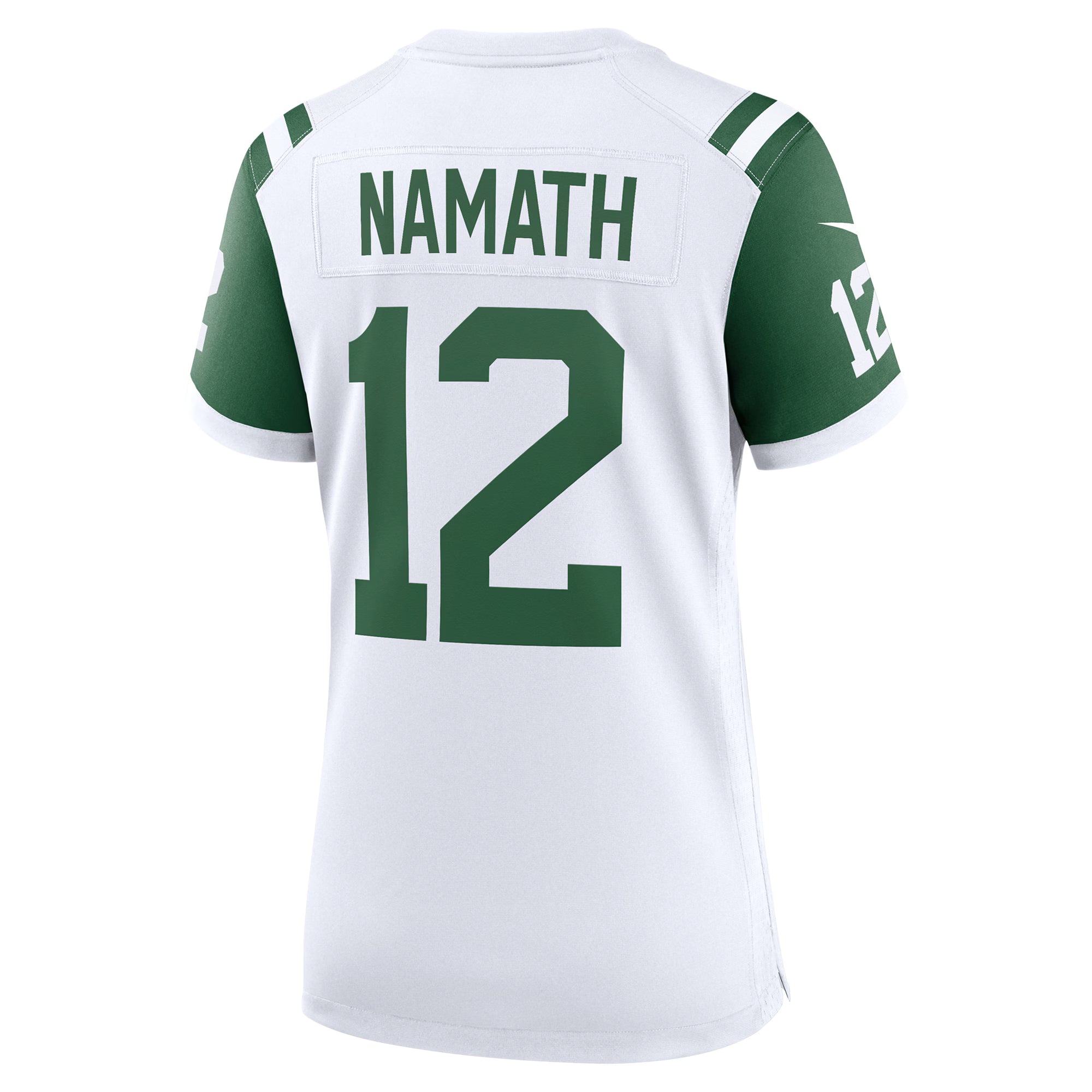Joe Namath New York Jets Nike Women's Classic Alternate Retired Player Game Jersey - White