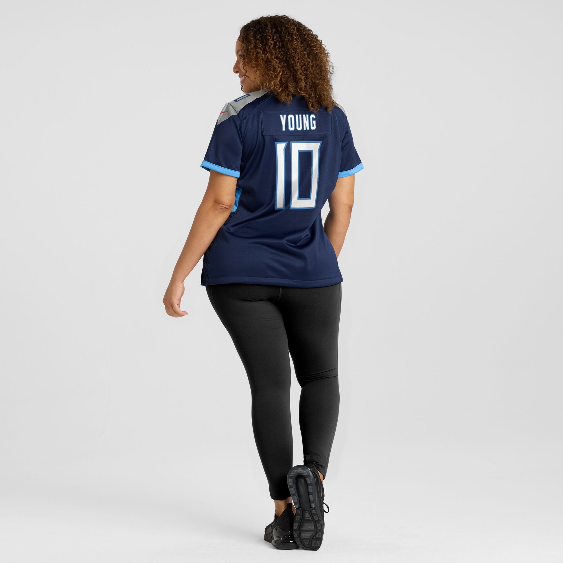 Vince Young Tennessee Titans Nike Women's Game Retired Player Jersey - Navy