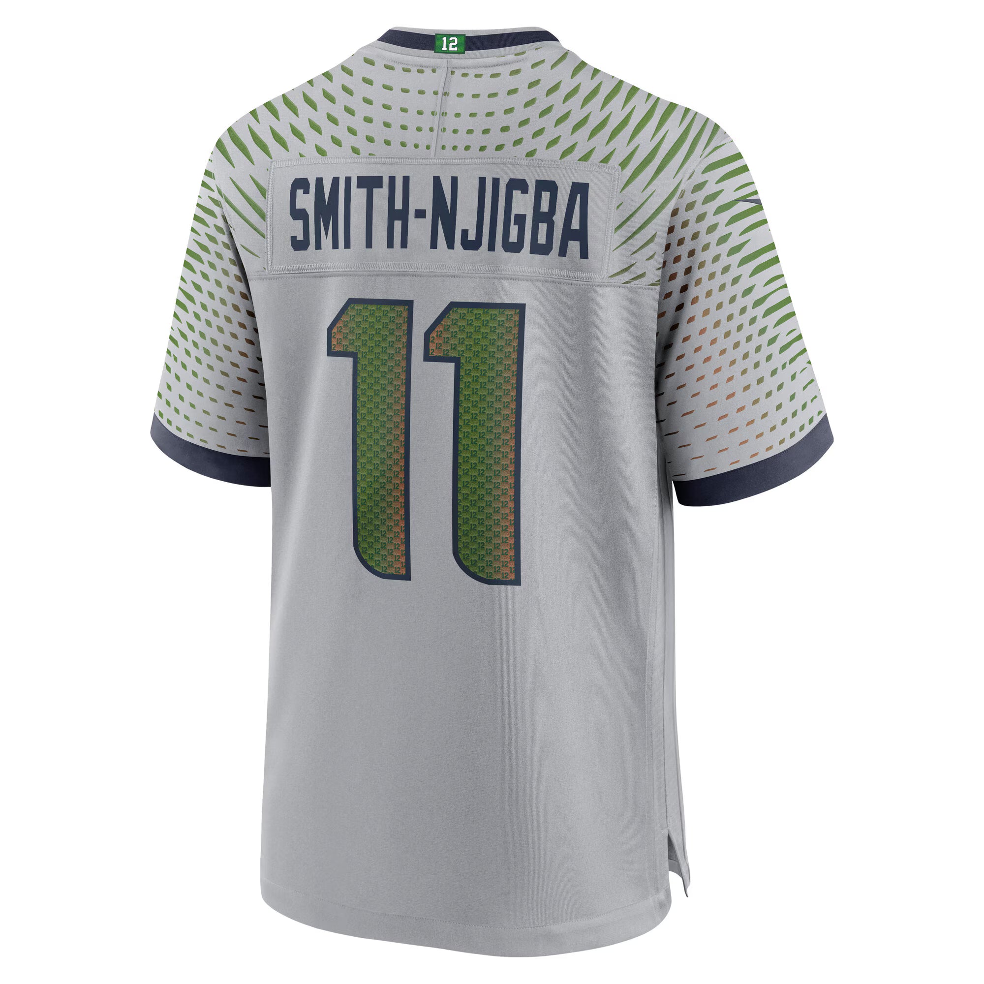 Jaxon Smith-Njigba Seattle Seahawks Nike 2025 Rivalries Collection Game Jersey - Wolf Gray