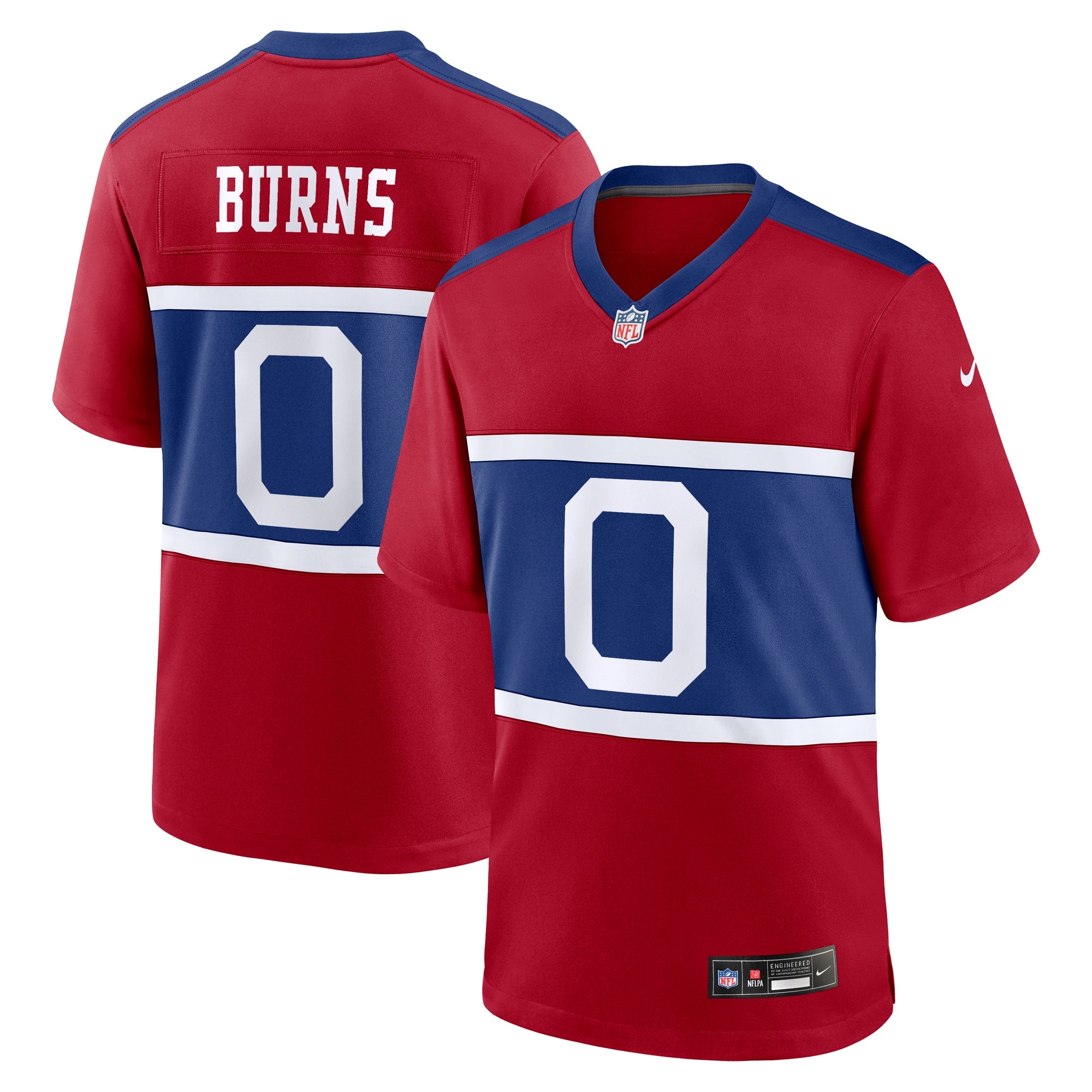 Brian Burns New York Giants Nike Alternate Game Jersey - Century Red