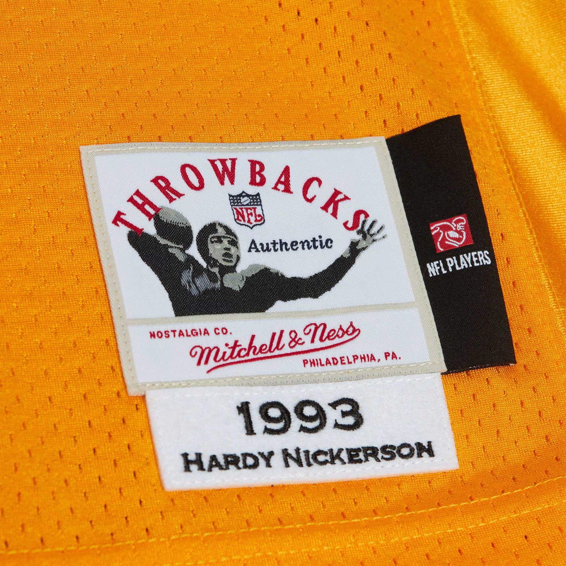 Hardy Nickerson Tampa Bay Buccaneers 1993 Mitchell &amp; Ness Authentic Throwback Retired Player Jersey - Orange