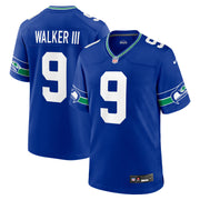 Kenneth Walker III Seattle Seahawks Nike Throwback Player Game Jersey - Royal