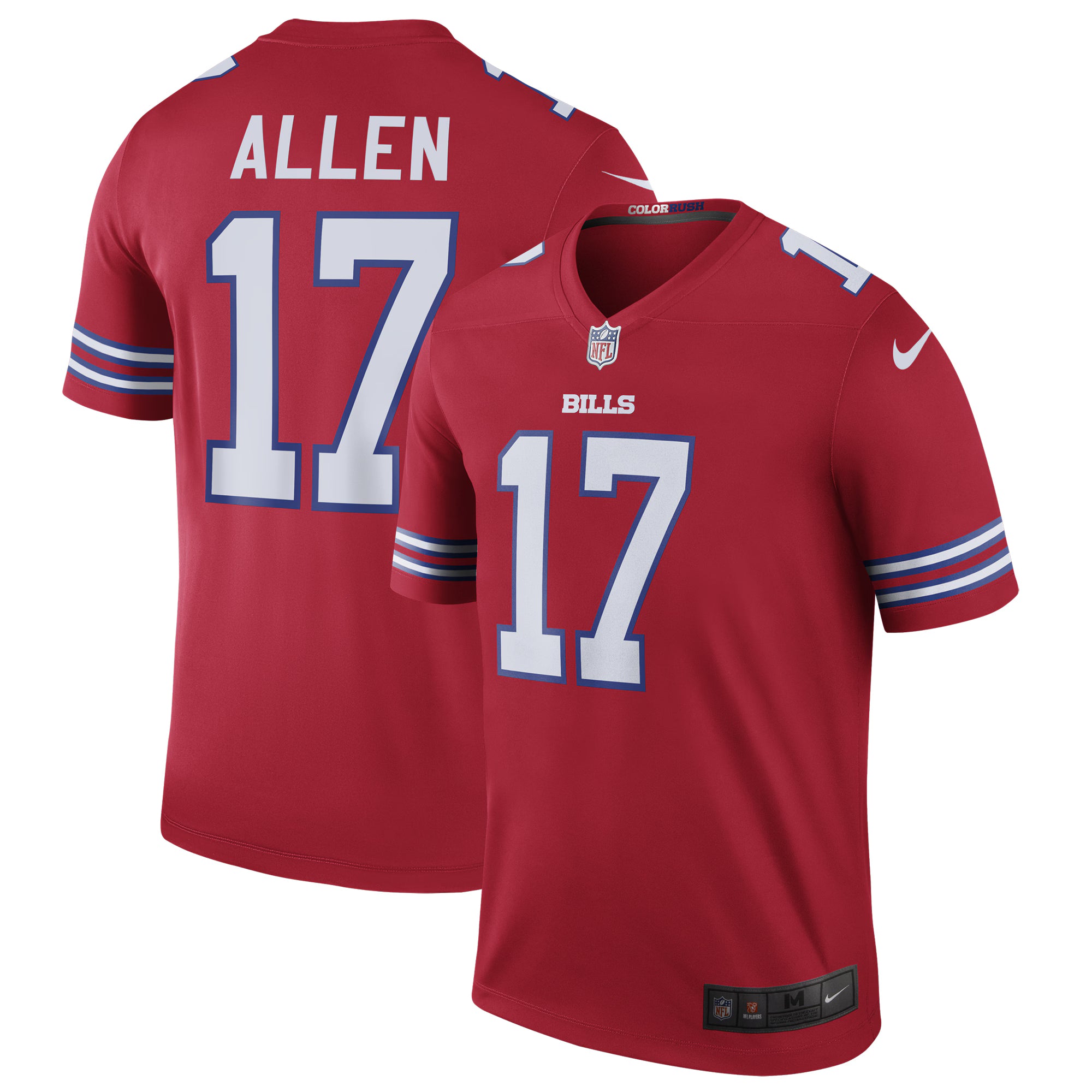Josh Allen Buffalo Bills Nike Legend Player Performance Top - Red