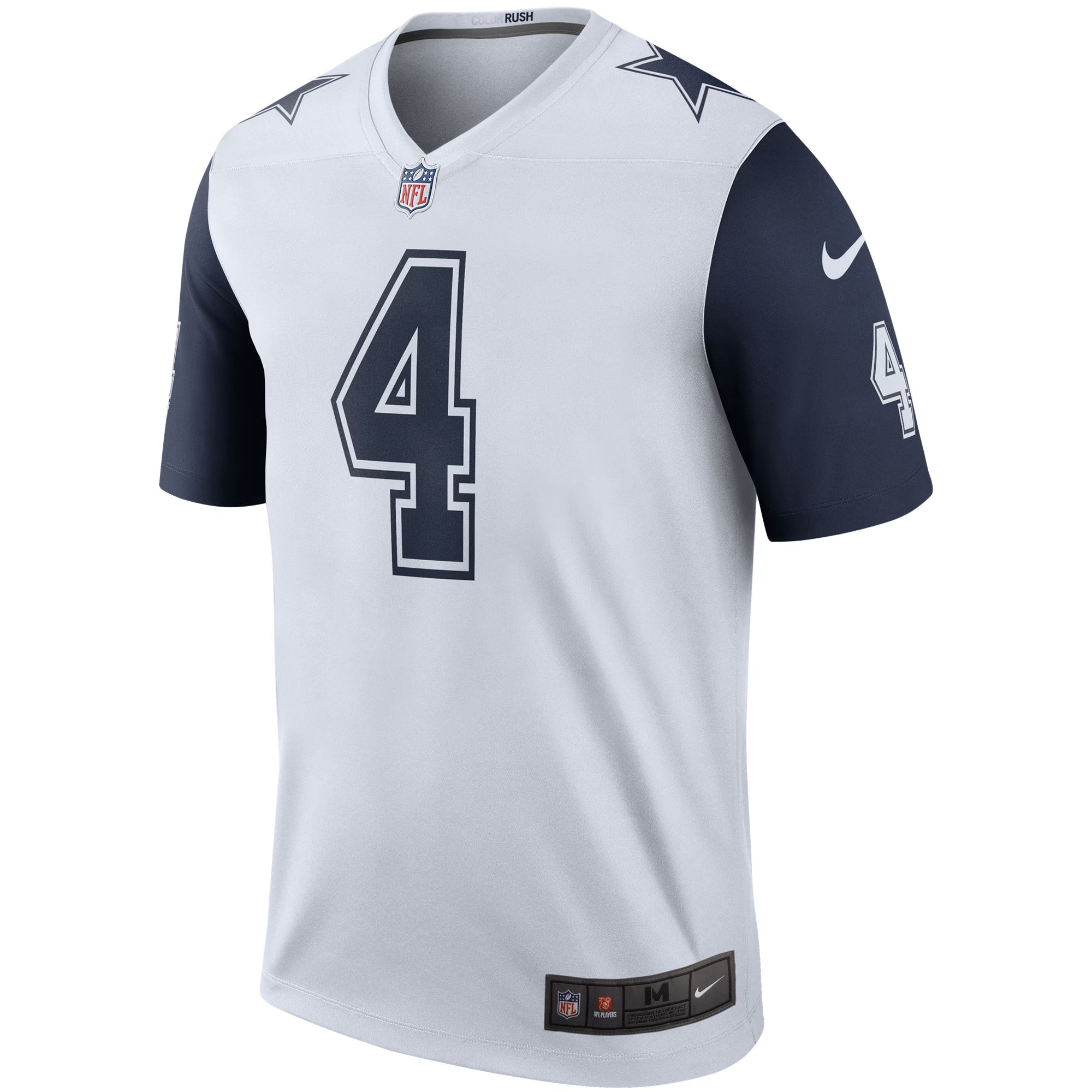 Dak Prescott Dallas Cowboys Nike Legend Player Performance Top - White