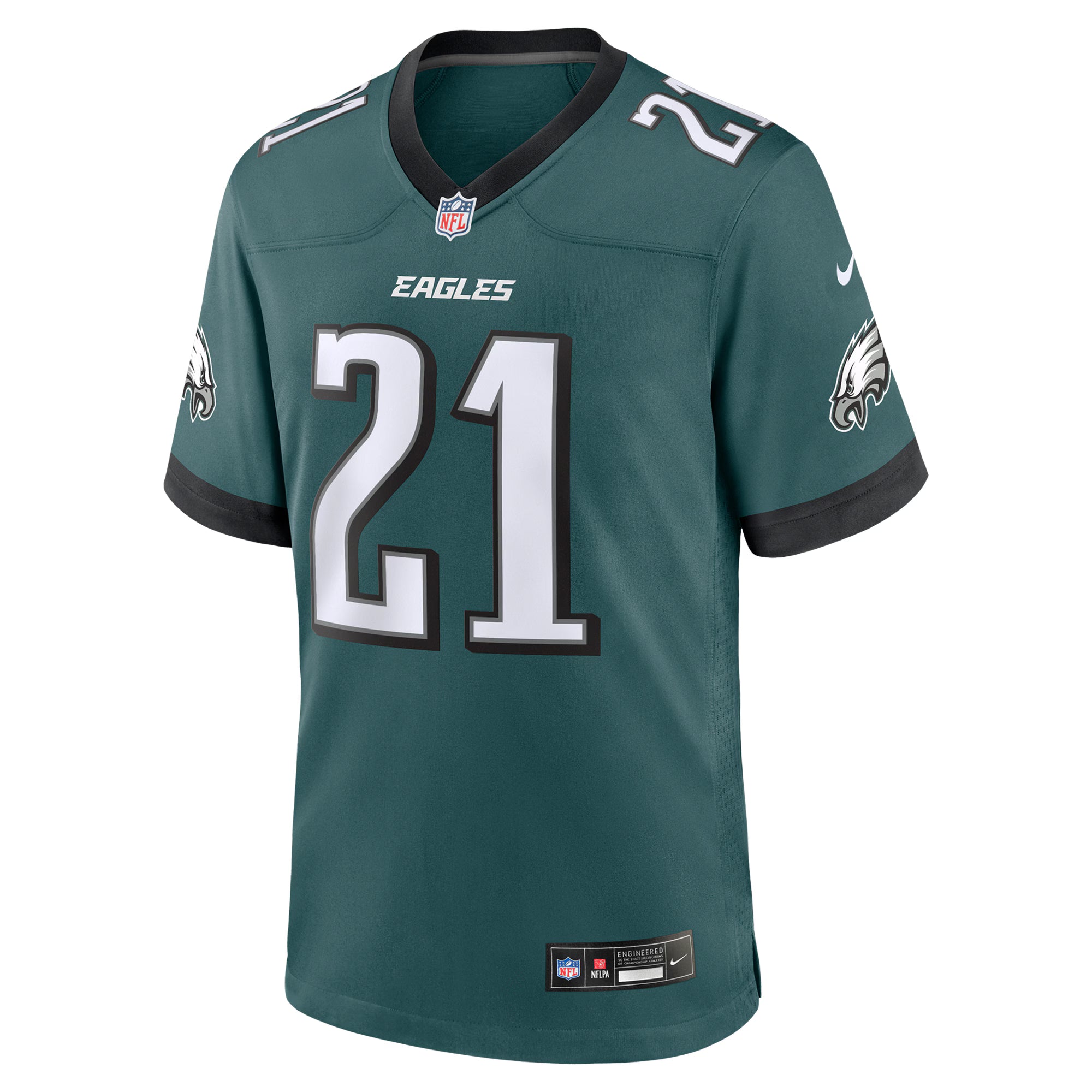 Sydney Brown Philadelphia Eagles Nike Team Game Jersey - Midnight Green
