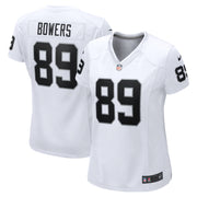 Brock Bowers Las Vegas Raiders Nike Women's Game Jersey -  White