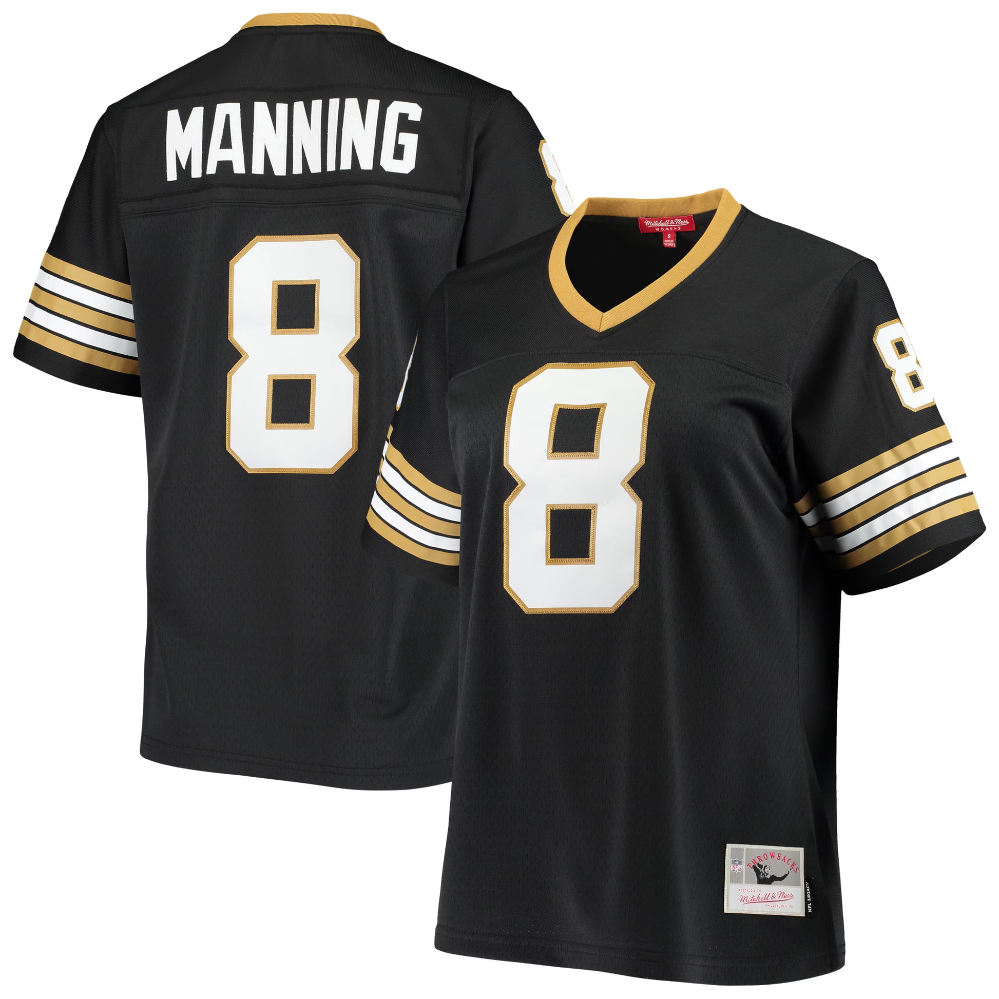 Archie Manning New Orleans Saints Mitchell &amp; Ness Women's 1979 Legacy Replica Jersey - Black