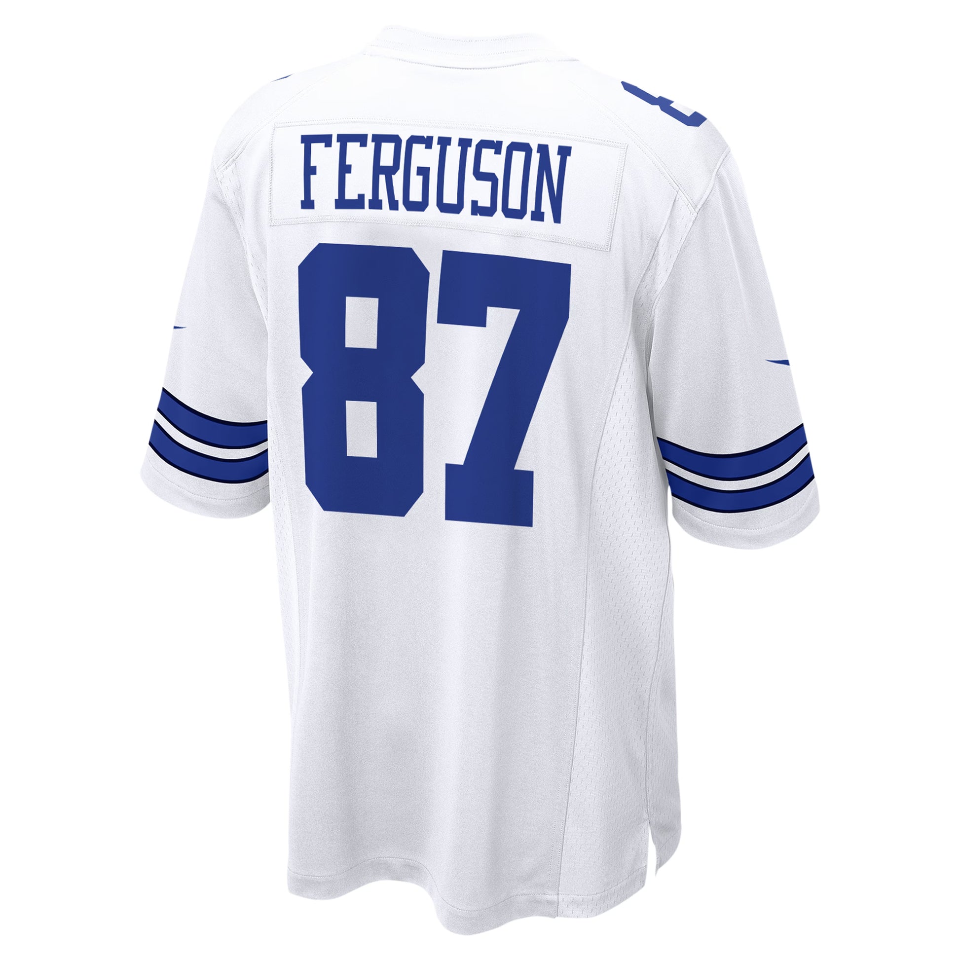Jake Ferguson Dallas Cowboys Nike Game Jersey - White