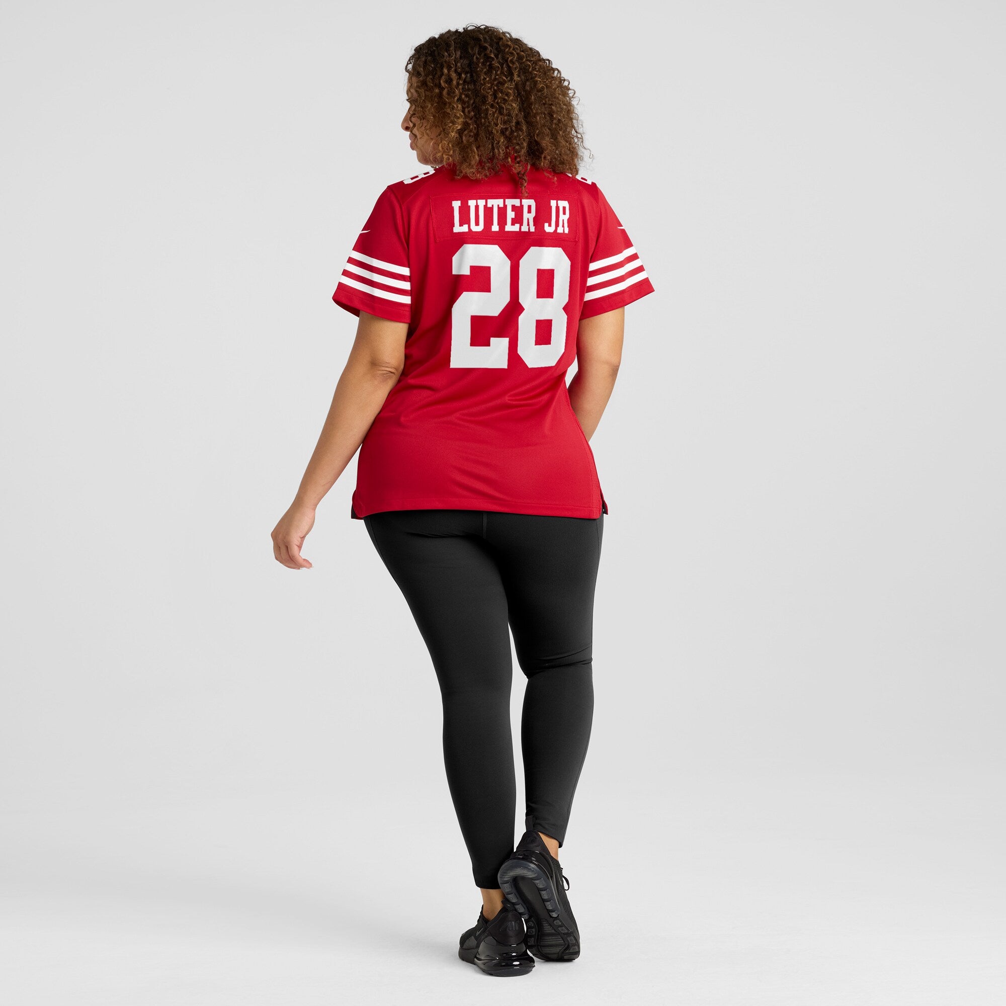 Darrell Luter Jr. San Francisco 49ers Nike Women's  Game Jersey -  Scarlet