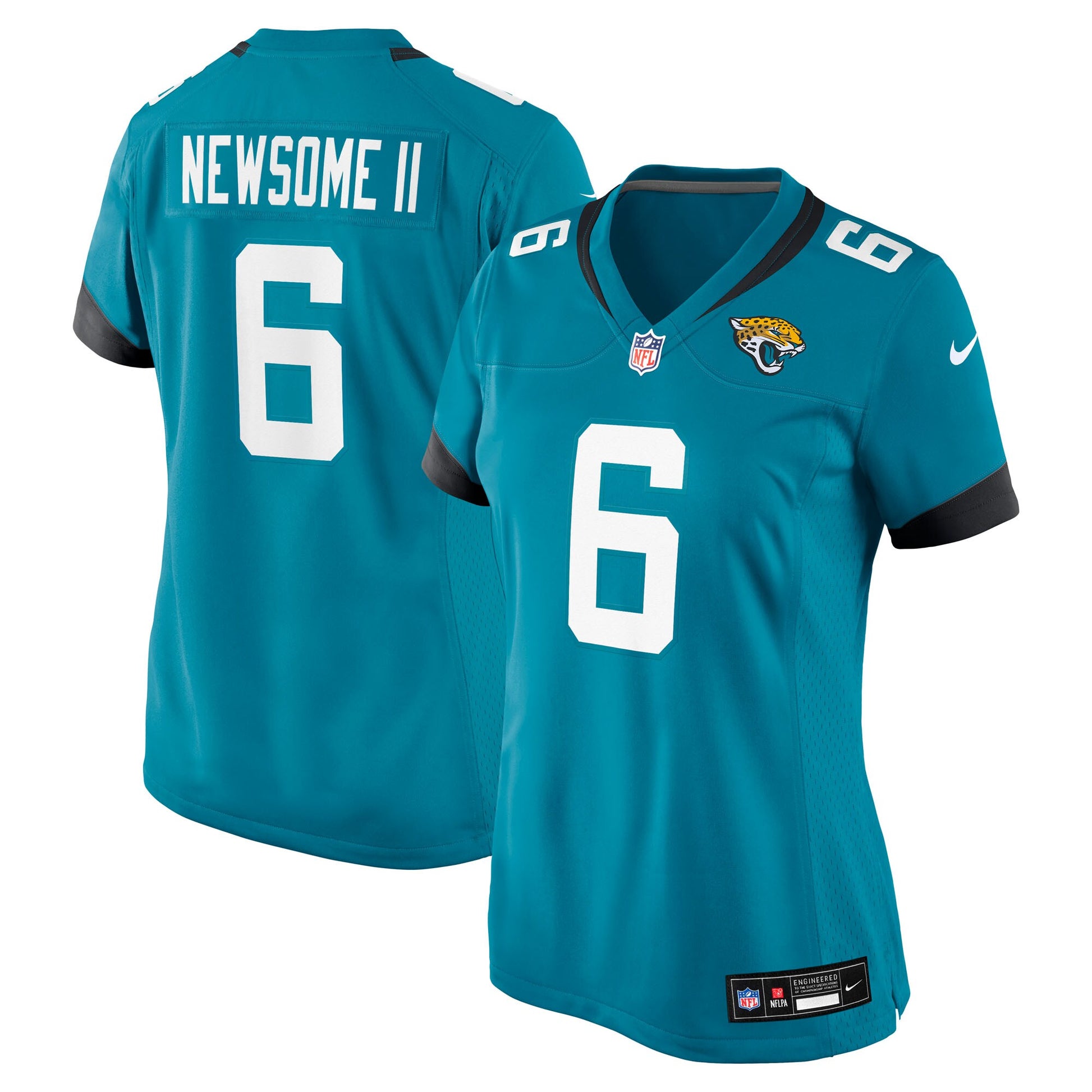 Greg Newsome II Jacksonville Jaguars Nike Women's Team  Game Jersey -  Teal