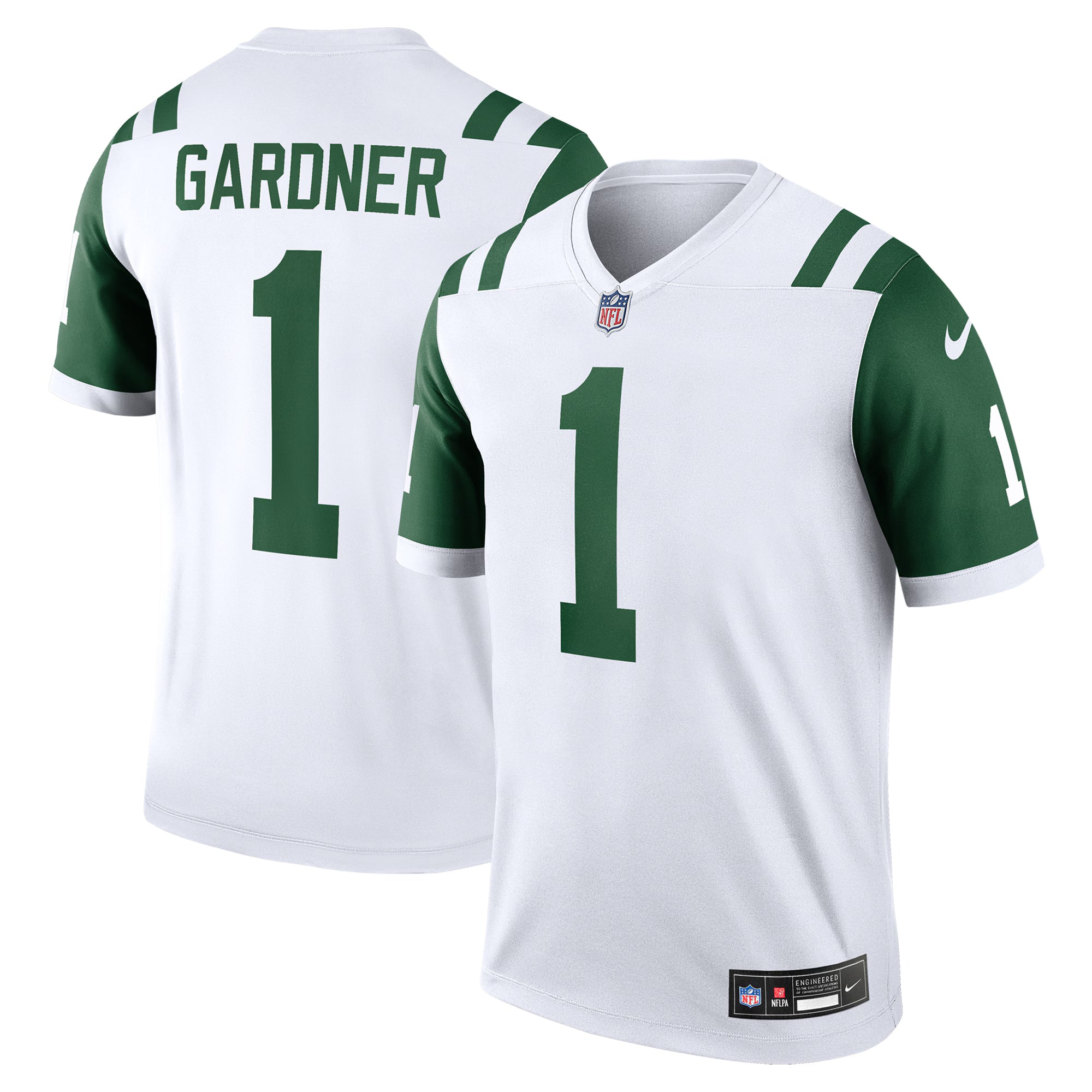 Ahmad Sauce Gardner New York Jets Nike Legend Player Performance Top - White
