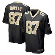 Foster Moreau New Orleans Saints Nike Team Game Jersey -  Black