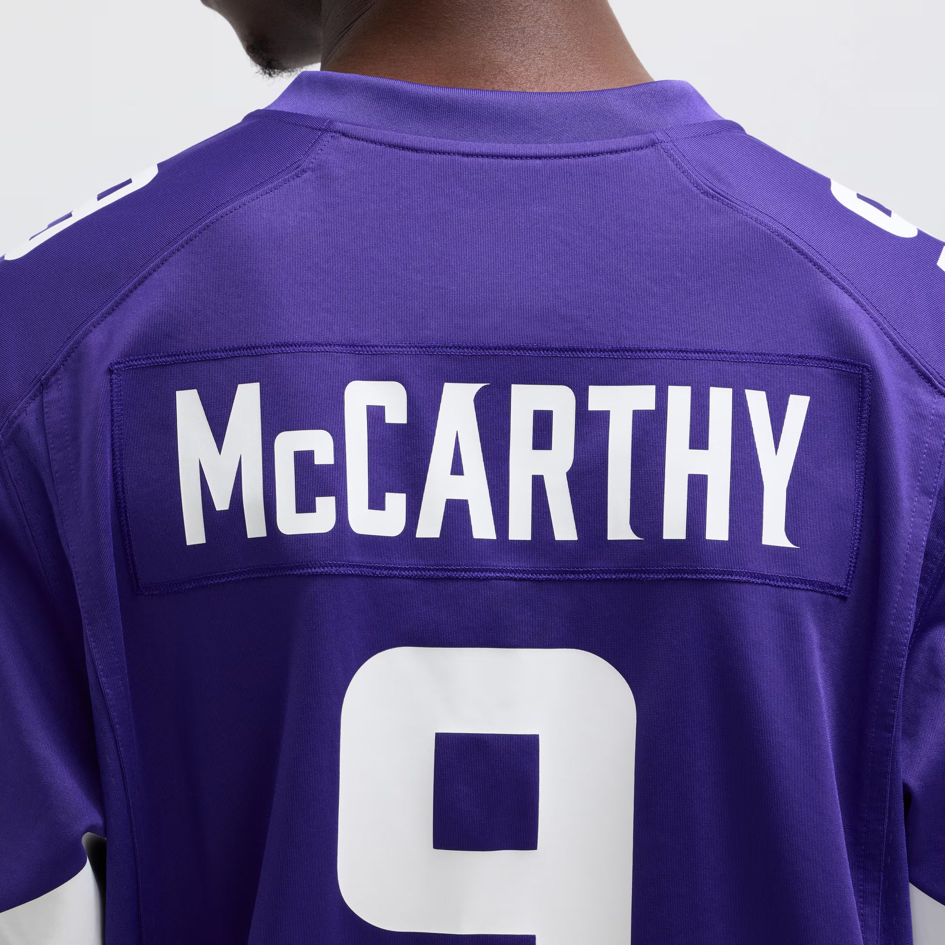 J.J. McCarthy Minnesota Vikings Nike  Player Game Jersey - Purple