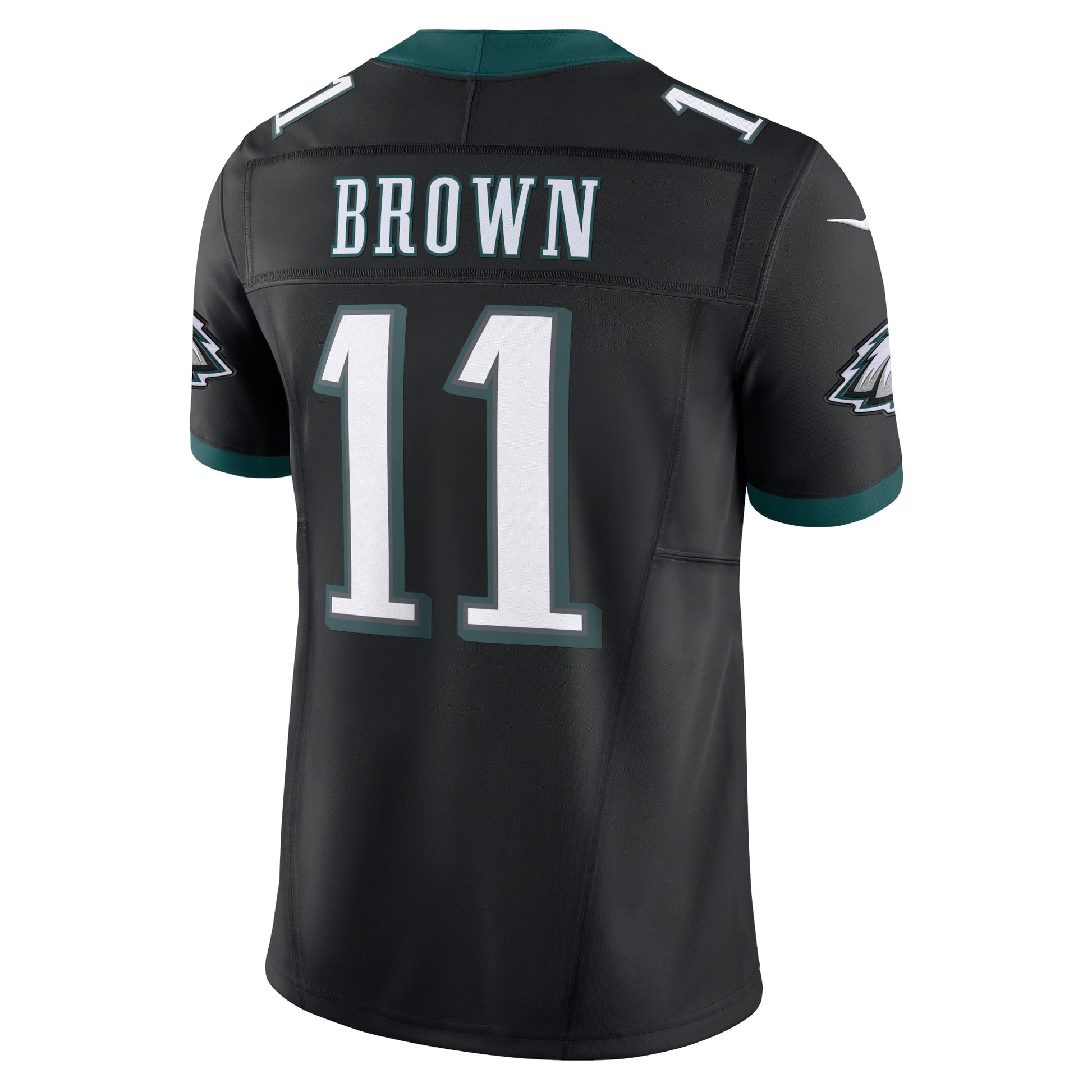 A.J. Brown Philadelphia Eagles Nike Alternate Vapor F.U.S.E. Limited Jersey - Black