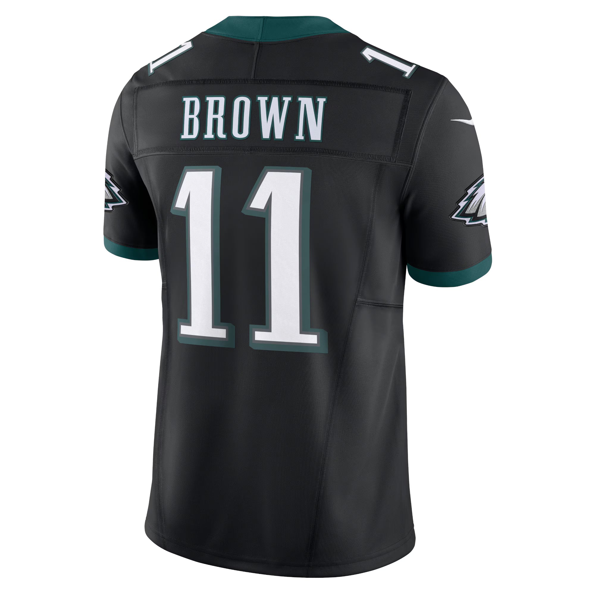 A.J. Brown Philadelphia Eagles Nike Alternate Vapor F.U.S.E. Limited Jersey - Black
