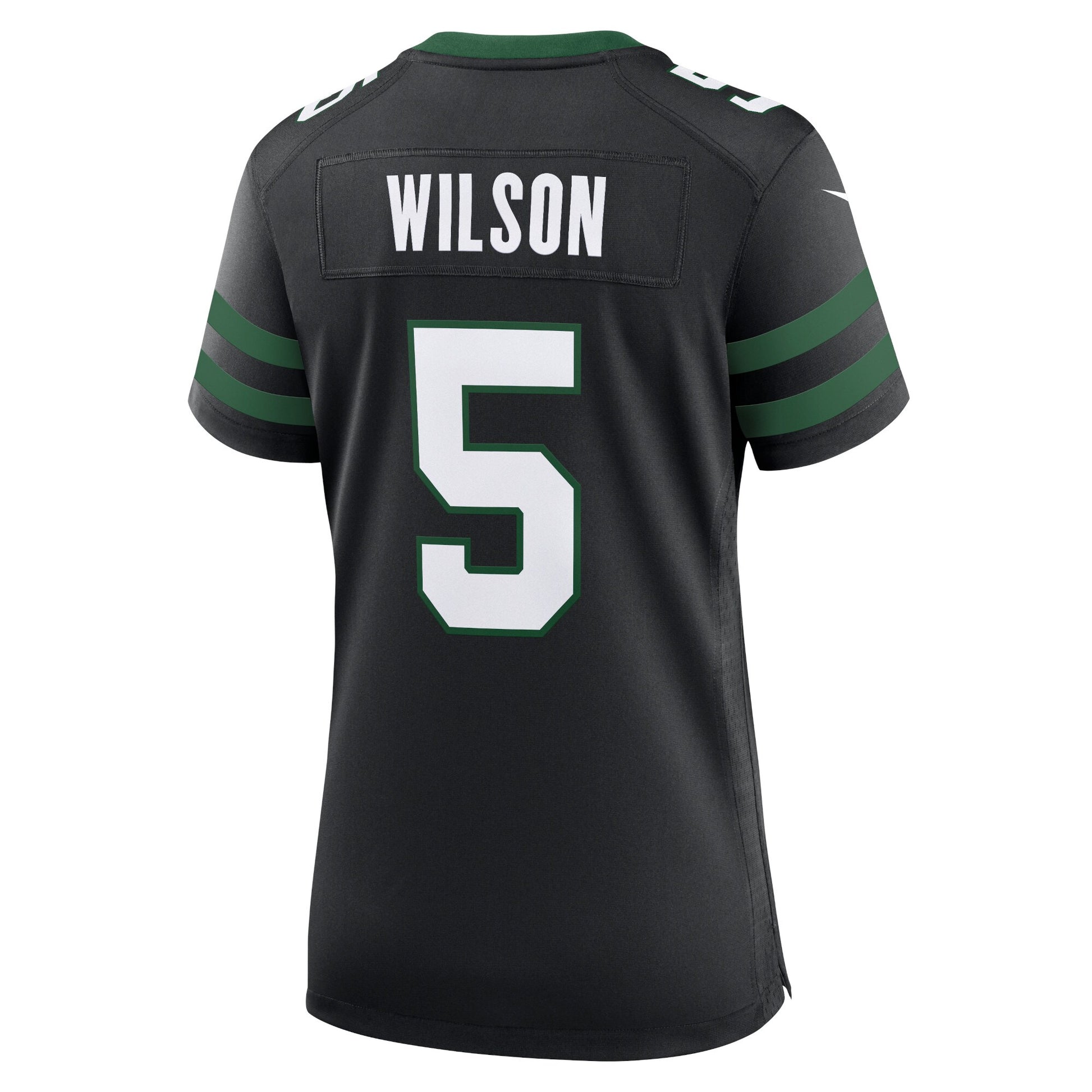 Garrett Wilson New York Jets Nike Women's Alternate Game Jersey - Legacy Black