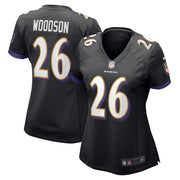 Rod Woodson Baltimore Ravens Nike Women's Retired Player Jersey - Black