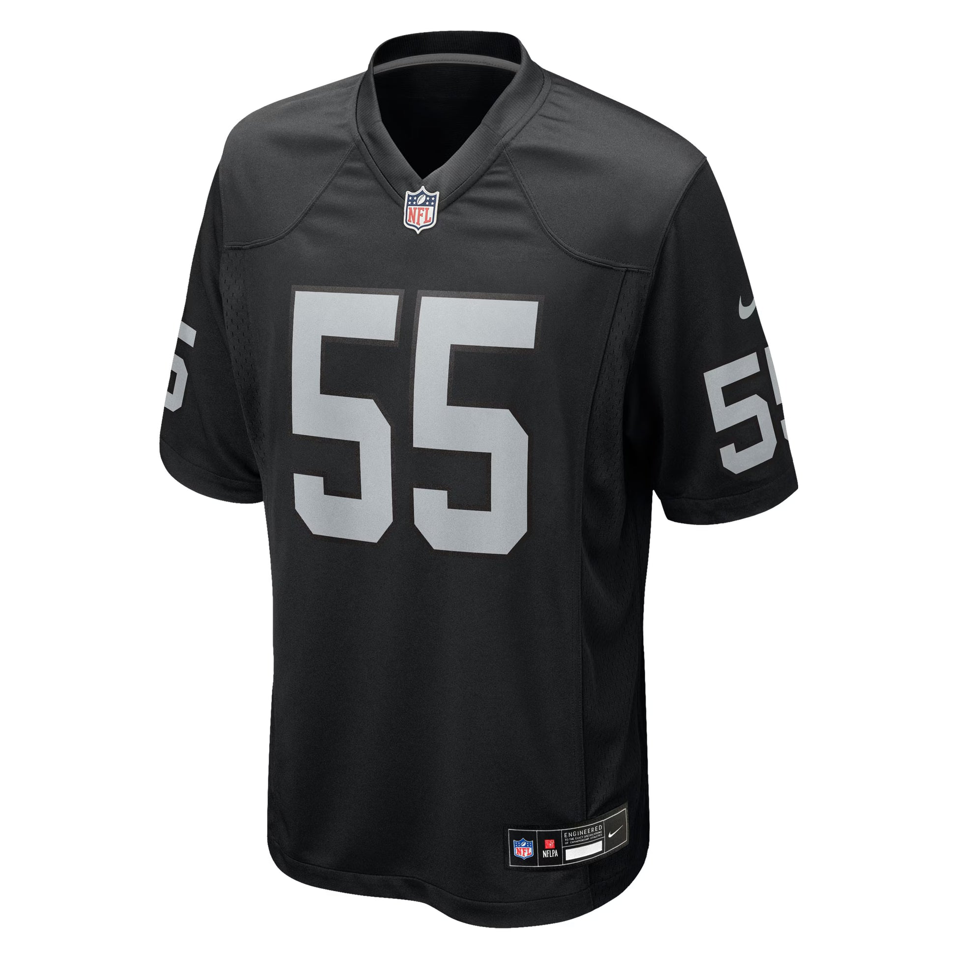 Cody Lindenberg Las Vegas Raiders Nike Team Game Jersey -  Black
