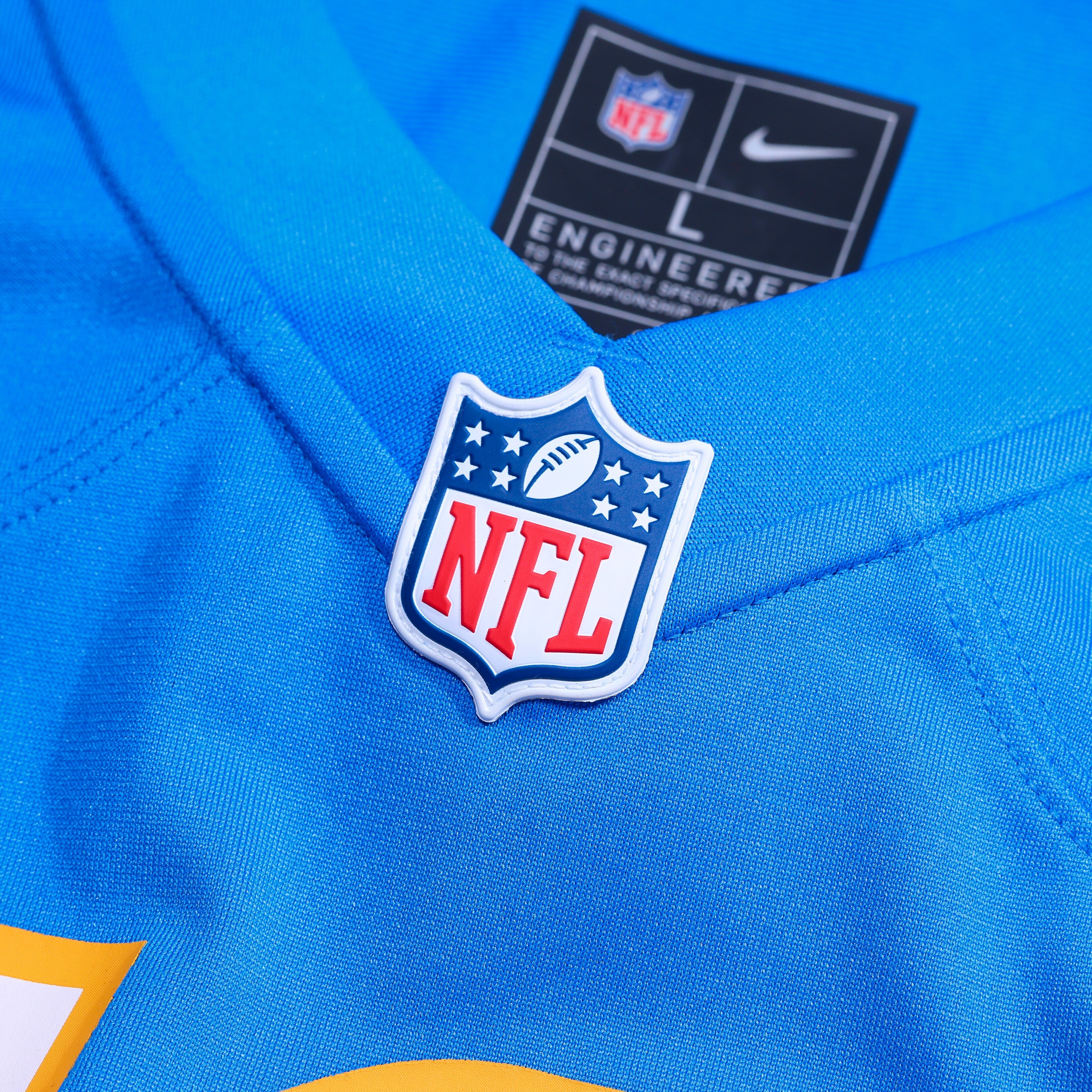 Rashad Weaver Los Angeles Chargers Nike Team Game Jersey -  Powder Blue