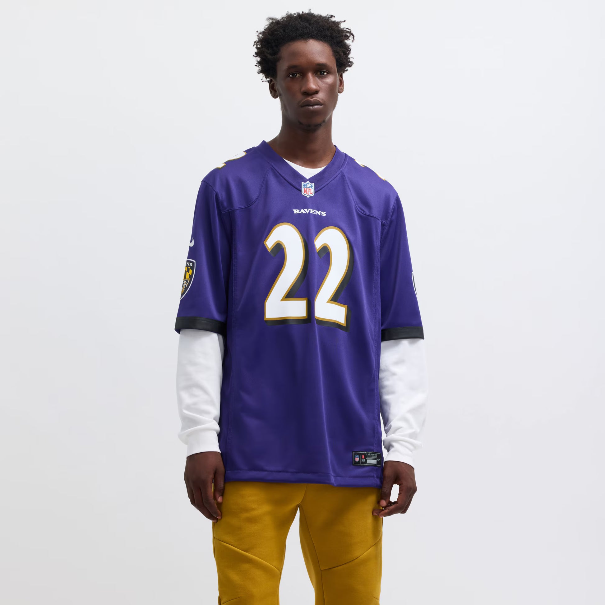 Derrick Henry Baltimore Ravens Nike Game Player Jersey - Purple