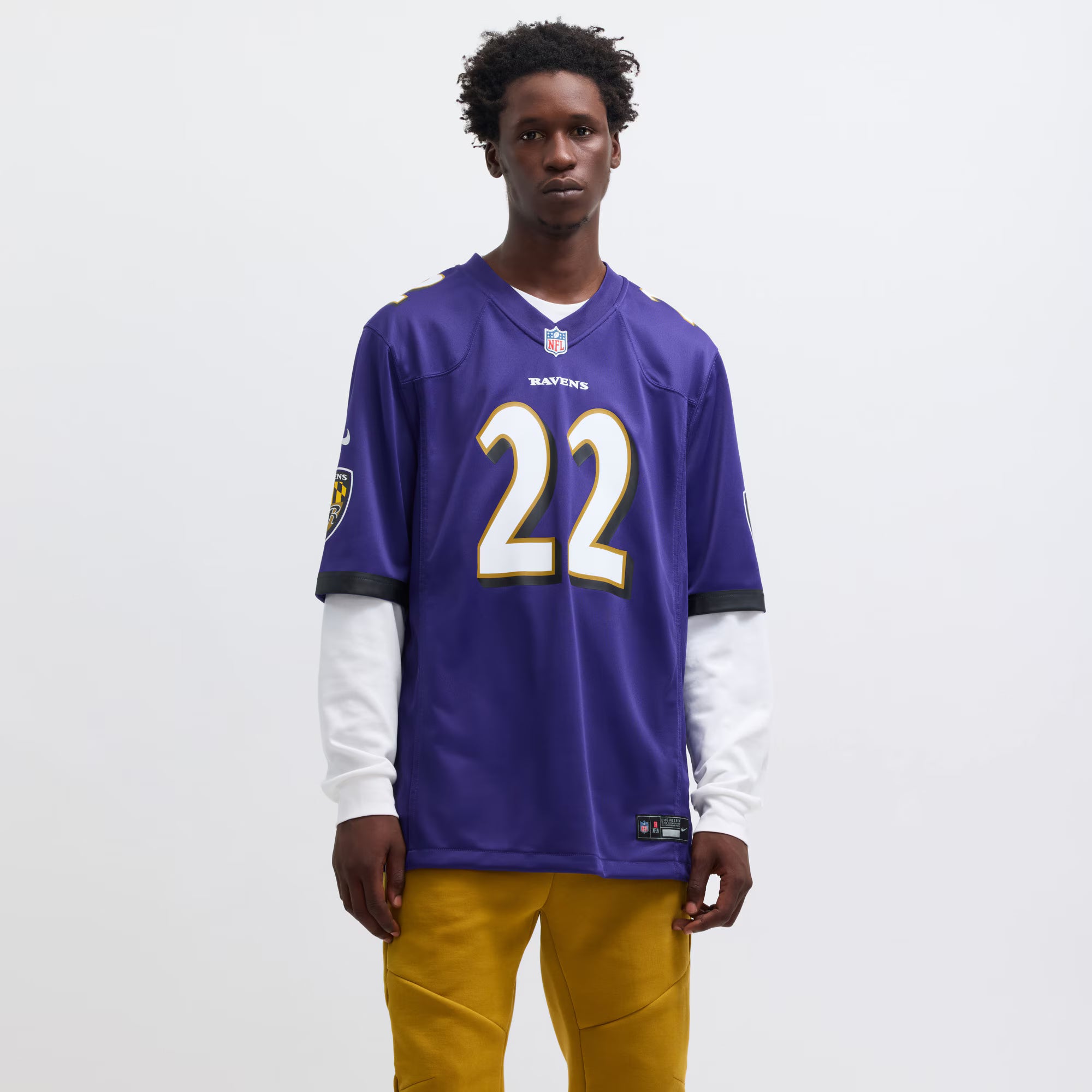 Derrick Henry Baltimore Ravens Nike Game Player Jersey - Purple