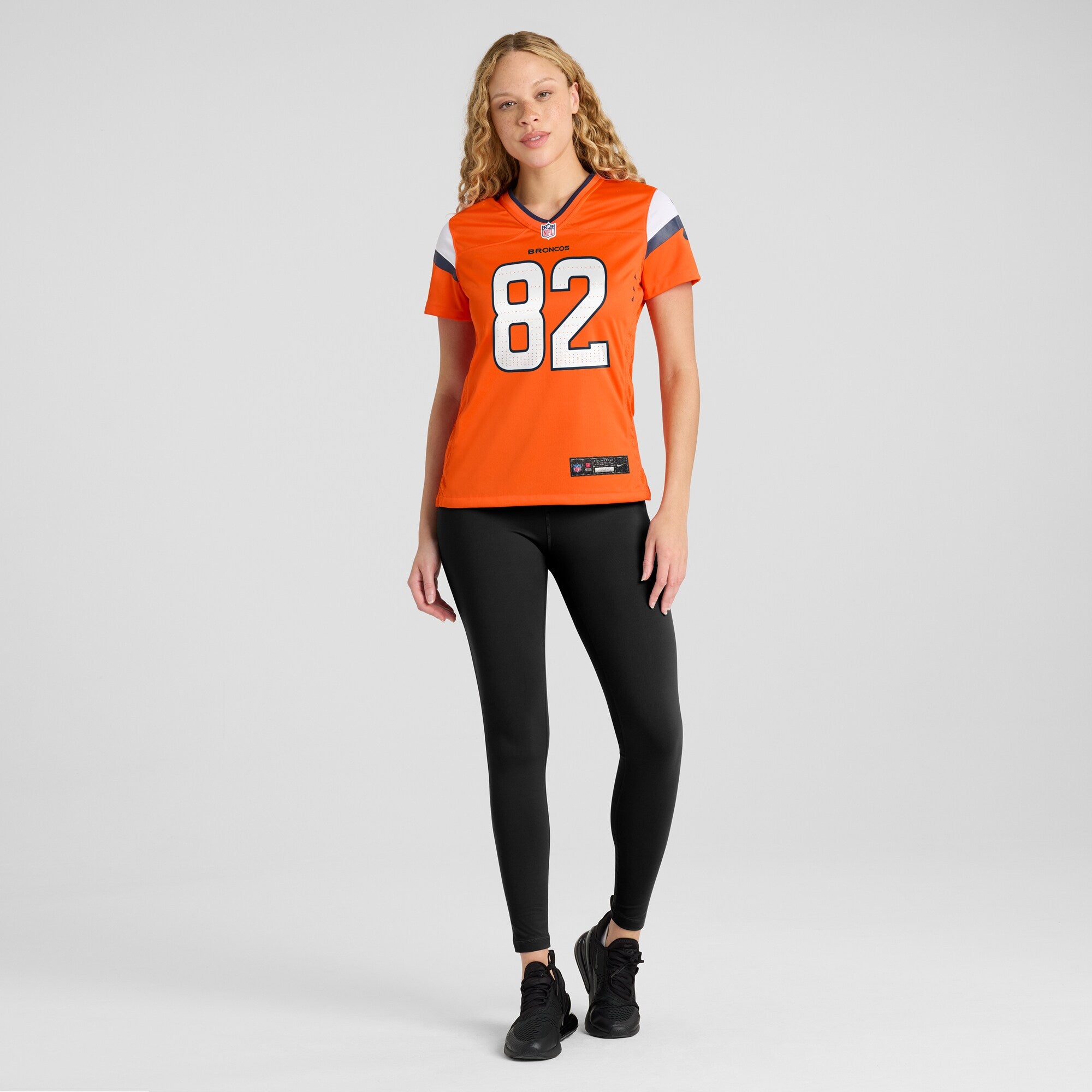Adam Trautman Denver Broncos Nike Women's Team Game Jersey -  Orange