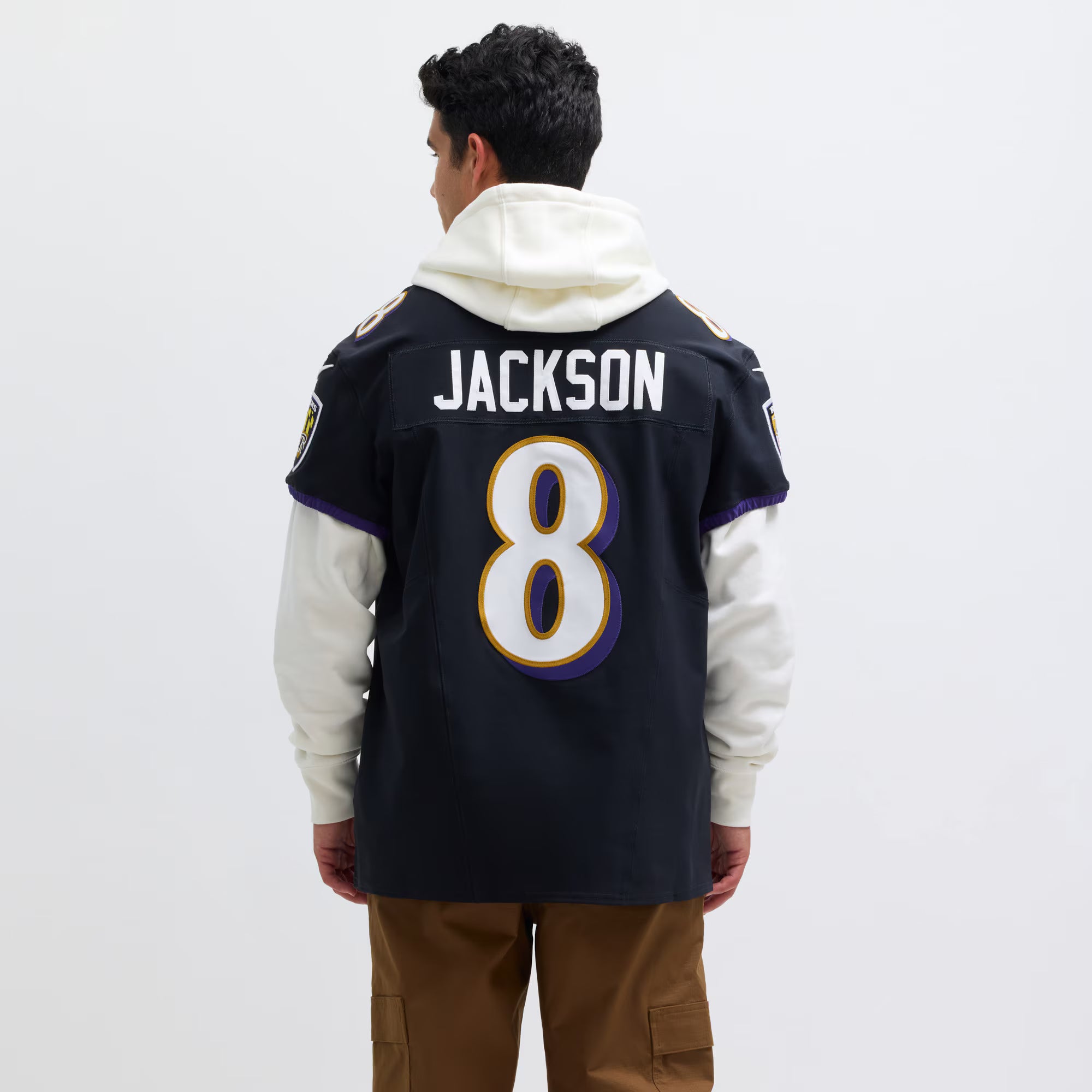 Lamar Jackson Baltimore Ravens Nike Alternate Vapor F.U.S.E. Elite Jersey - Black