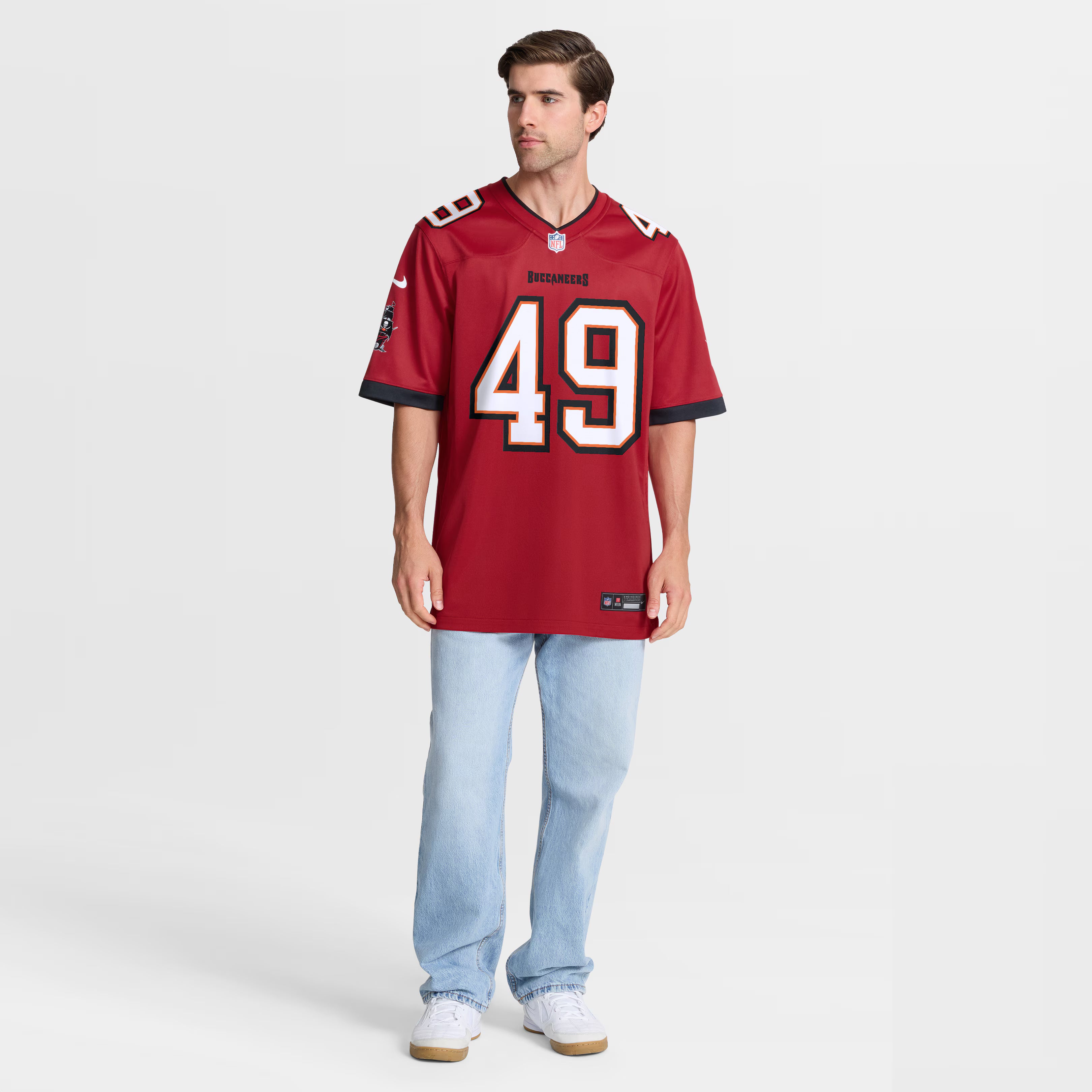 Owen Wright Tampa Bay Buccaneers Nike Team  Game Jersey -  Red