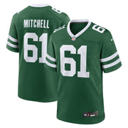 Max Mitchell New York Jets Nike Team Game Jersey - Legacy Green
