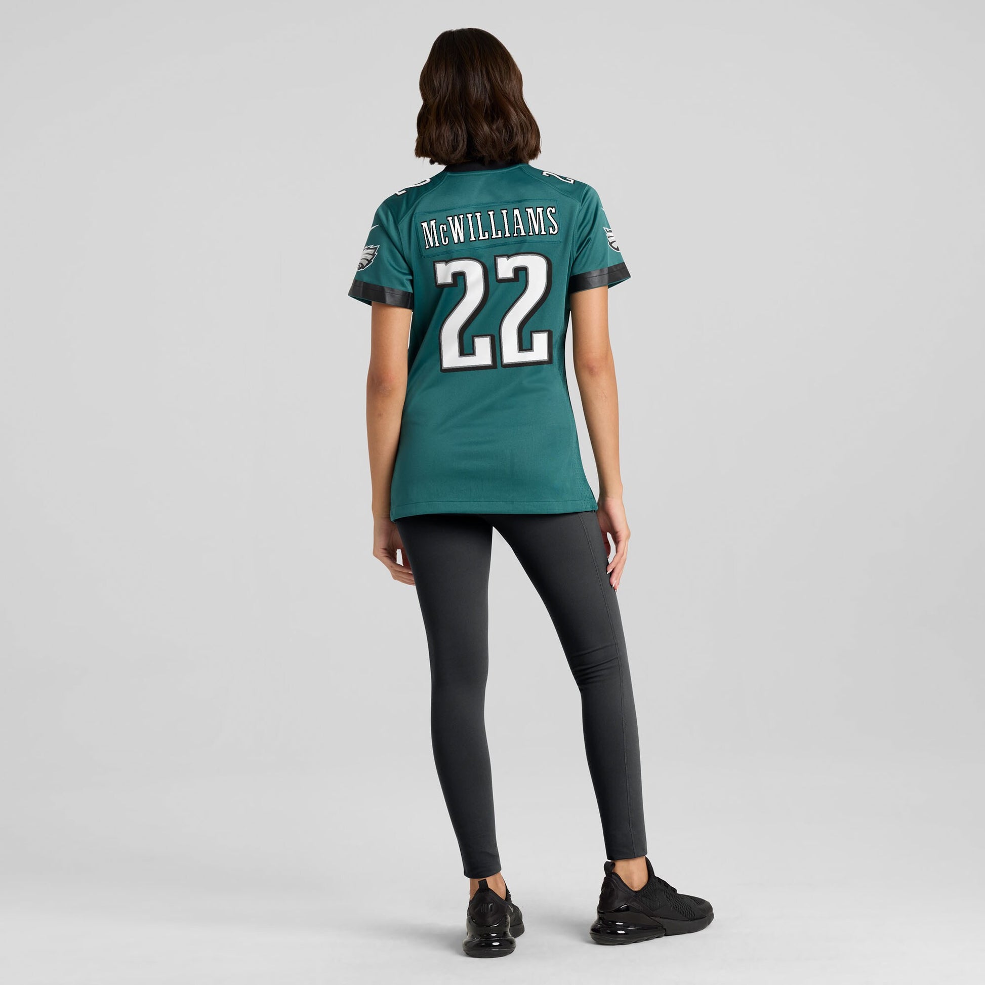 Mac McWilliams Philadelphia Eagles Nike Women's Team Game Jersey - Midnight Green