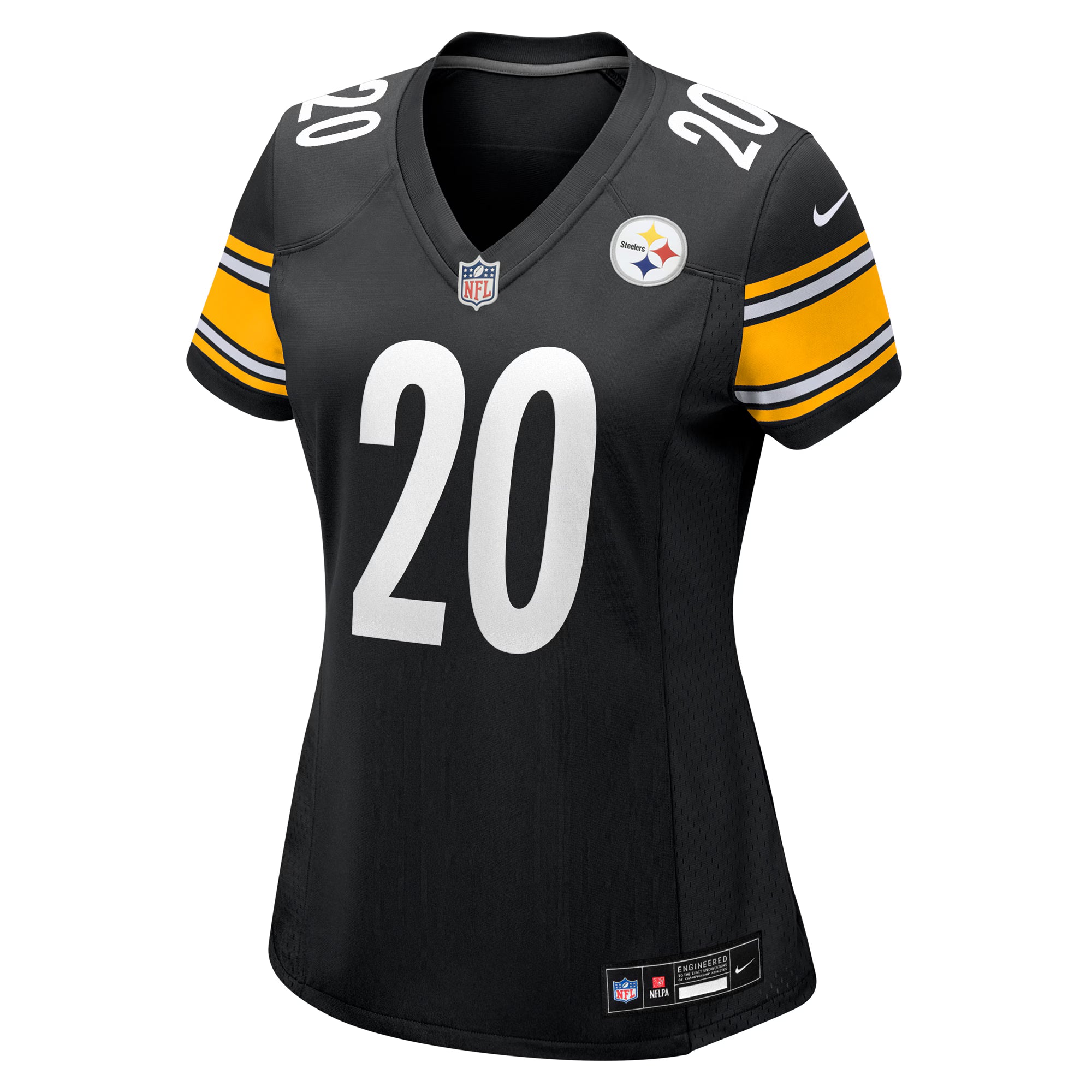 Kaleb Johnson Pittsburgh Steelers Nike Women's Team Game Jersey -  Black