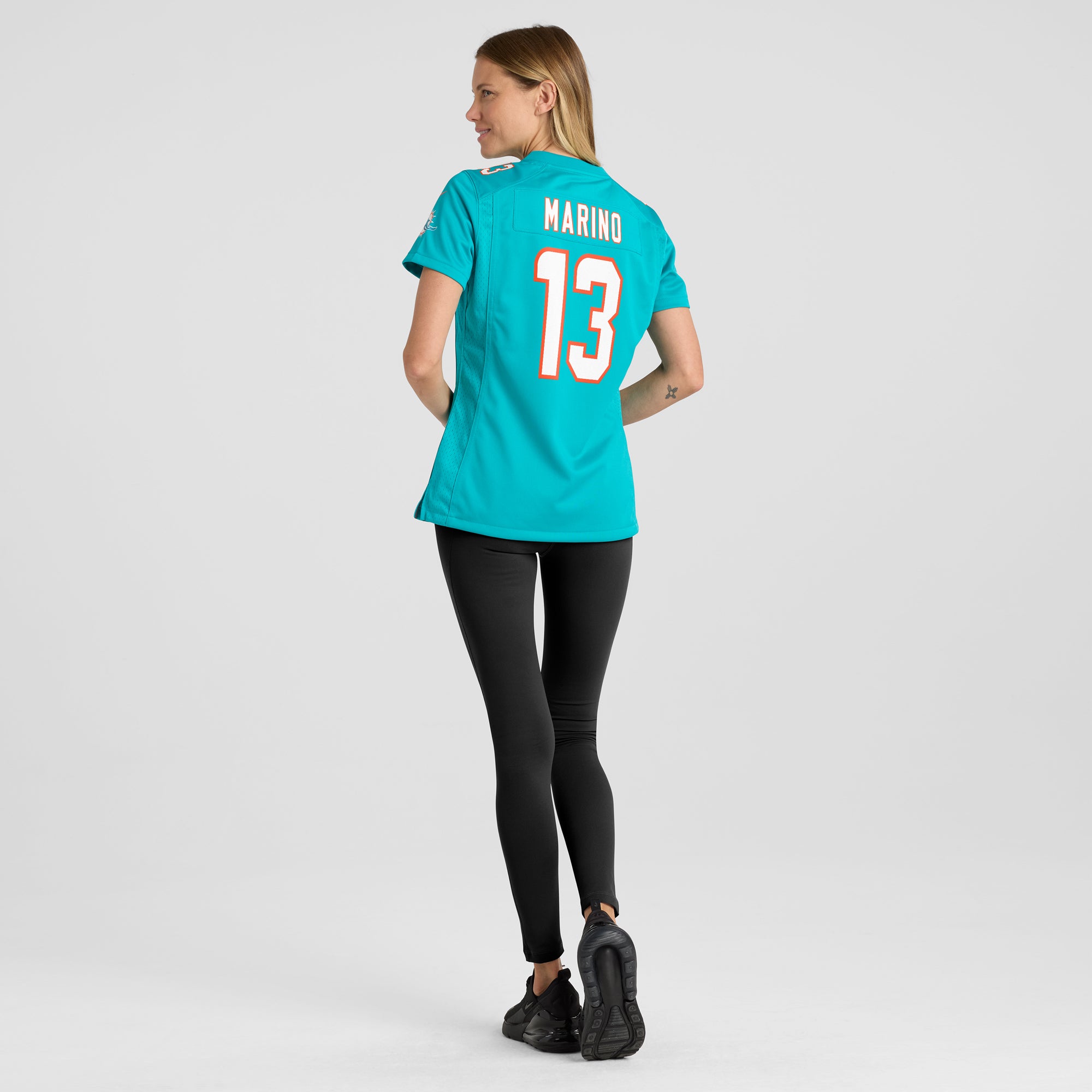 Dan Marino Miami Dolphins Nike Women's Game Retired Player Jersey - Aqua