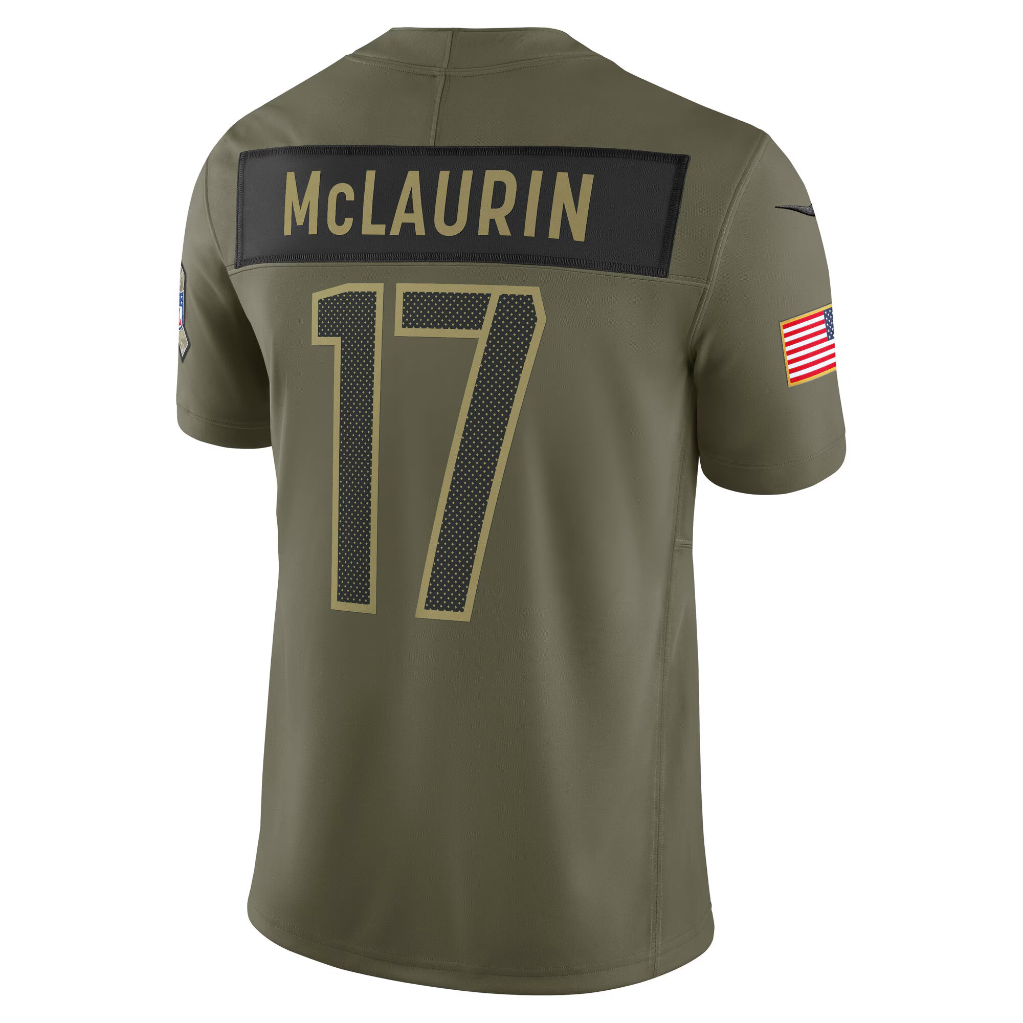 Terry McLaurin Washington Commanders Nike 2025 Salute to Service Limited Jersey - Olive