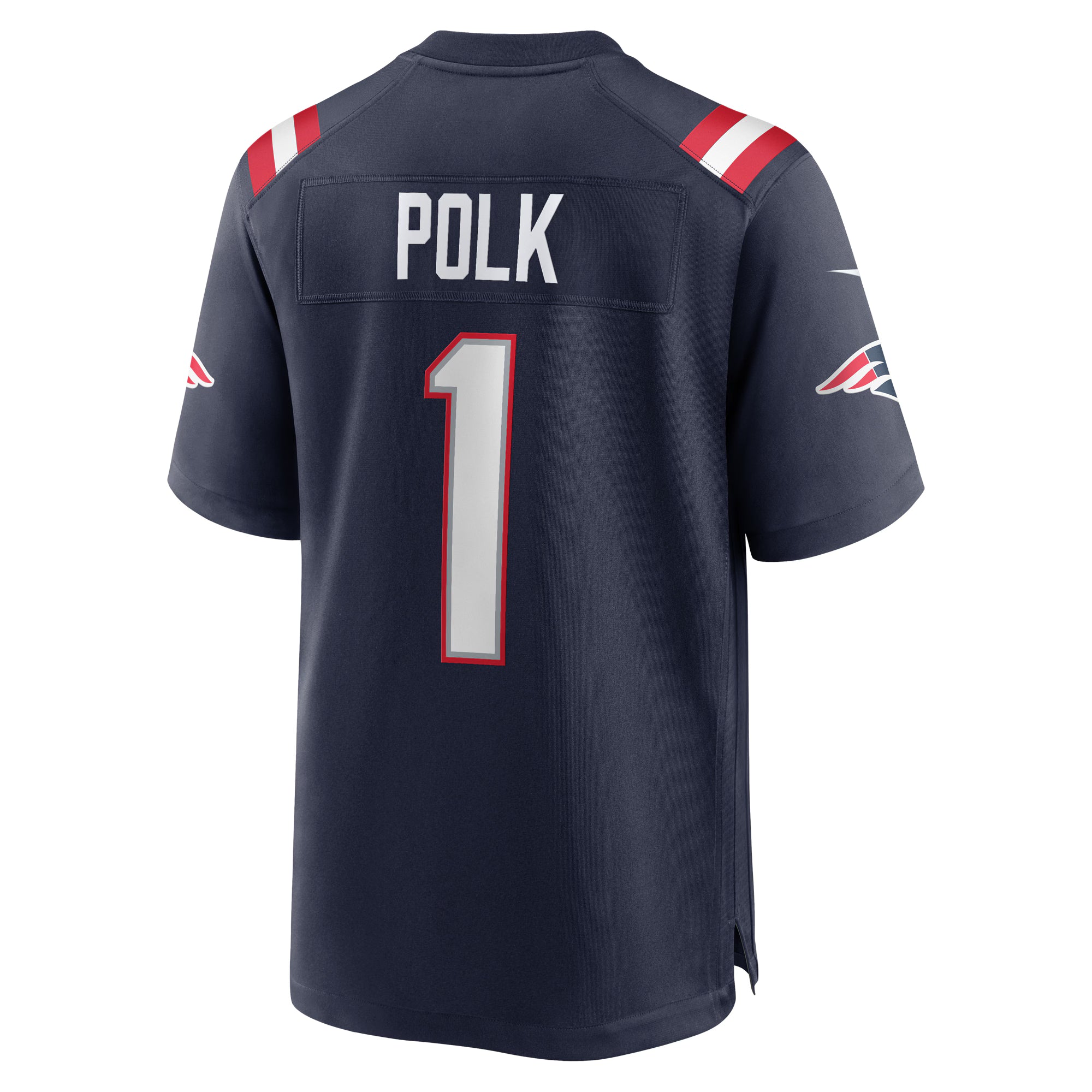 Ja'Lynn Polk New England Patriots Nike Team Game Jersey -  Navy
