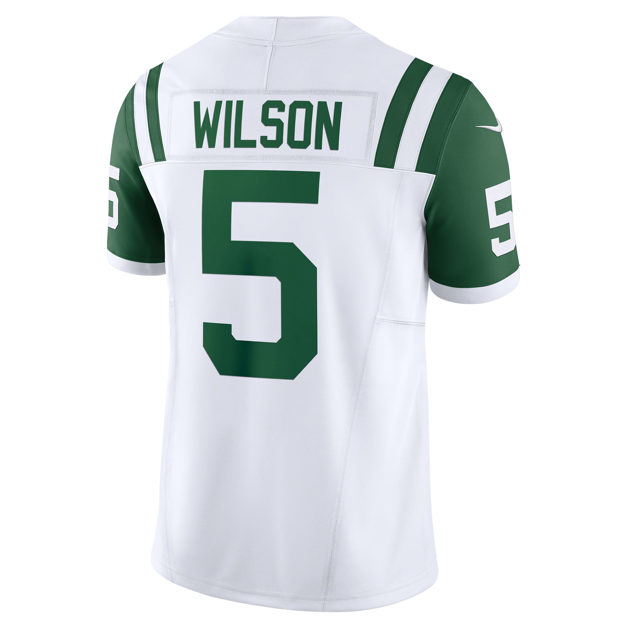 Garrett Wilson New York Jets Nike Classic Alternate Vapor F.U.S.E. Limited Jersey - White