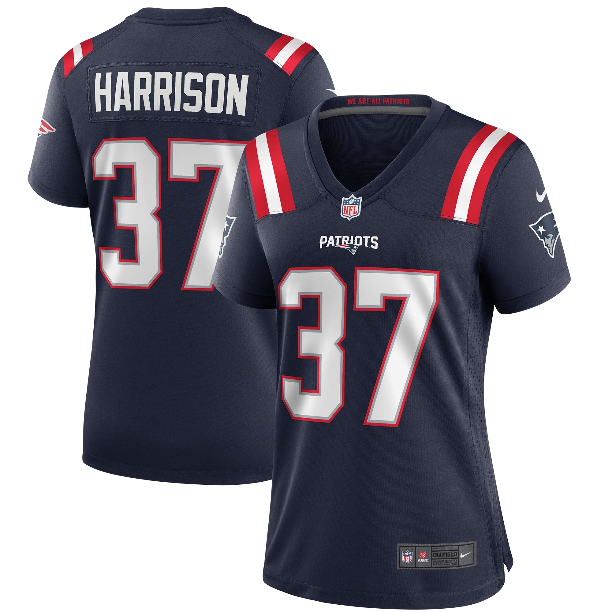 Rodney Harrison New England Patriots Nike Women's Game Retired Player Jersey - Navy