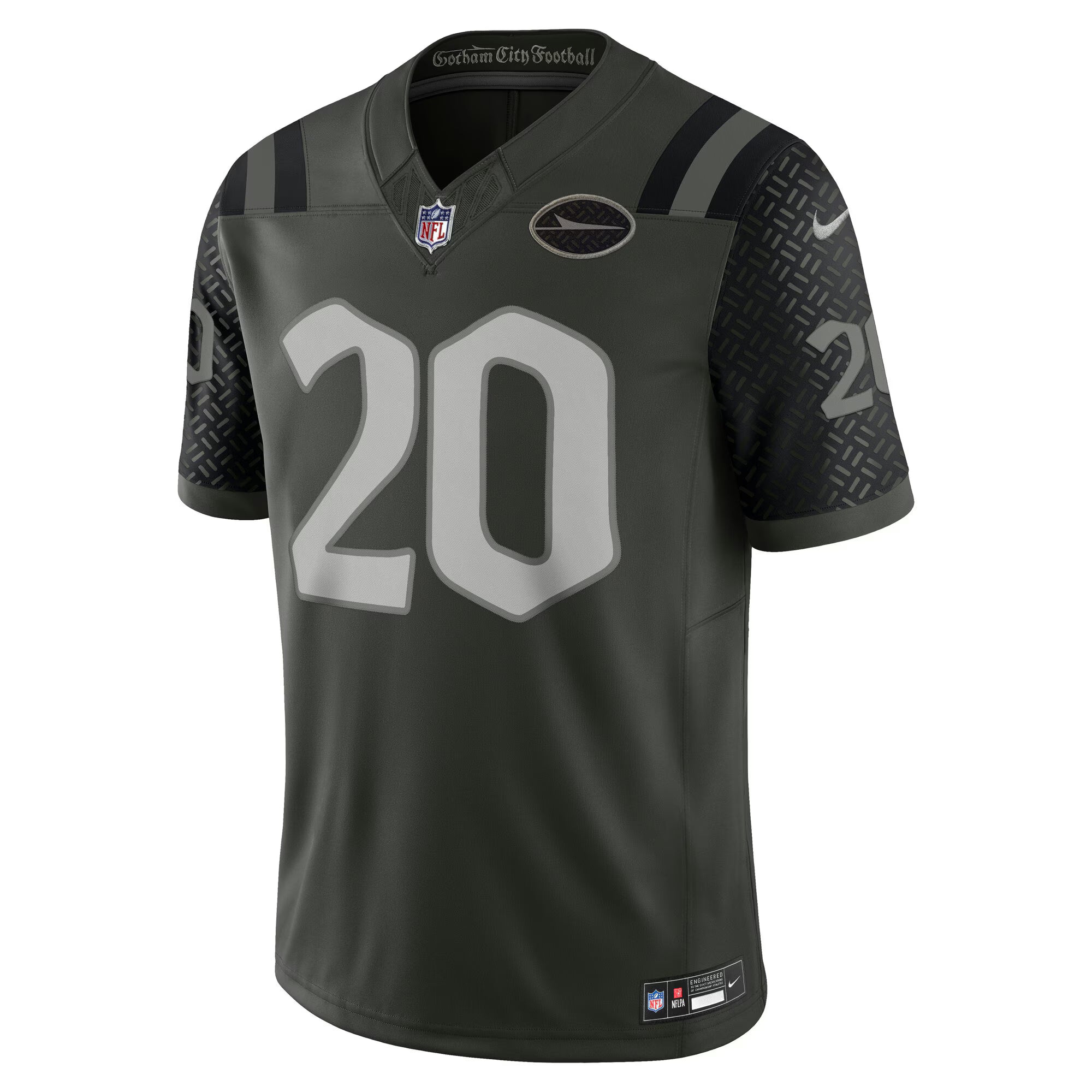 Breece Hall New York Jets Nike 2025 Rivalries Collection Limited Jersey - Gotham Green