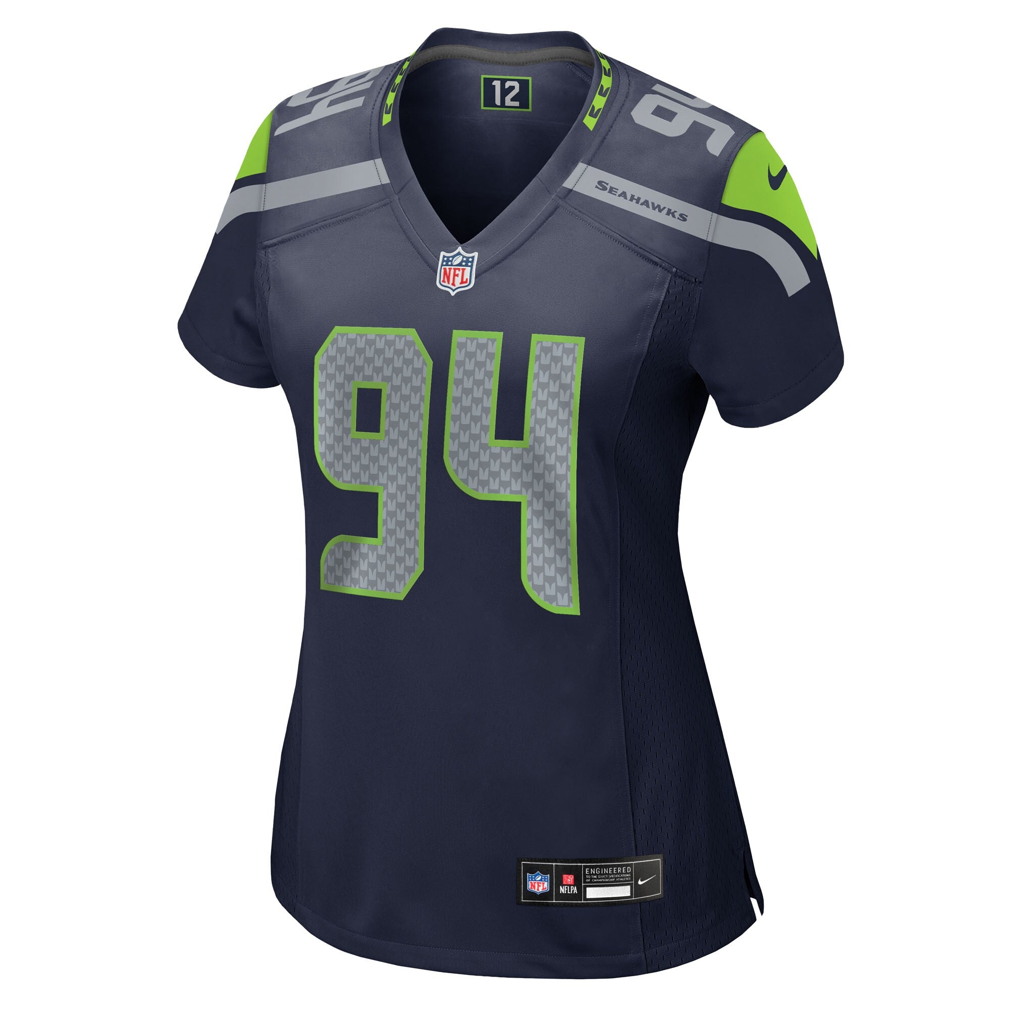 Mike Morris Seattle Seahawks Nike Women's Team Game Jersey -  College Navy