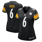Patrick Queen Pittsburgh Steelers Nike Women's Team Game Jersey -  Black