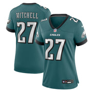Quinyon Mitchell Philadelphia Eagles Nike Women's Team Game Jersey - Midnight Green