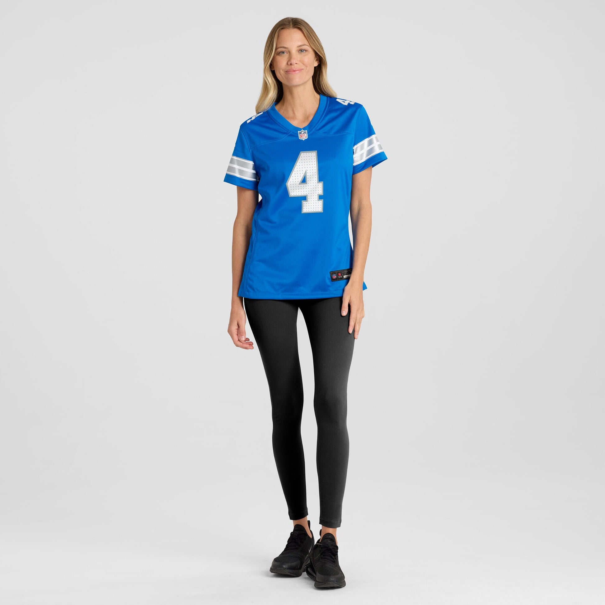 Emmanuel Moseley Detroit Lions Nike Women's Team Game Jersey -  Blue