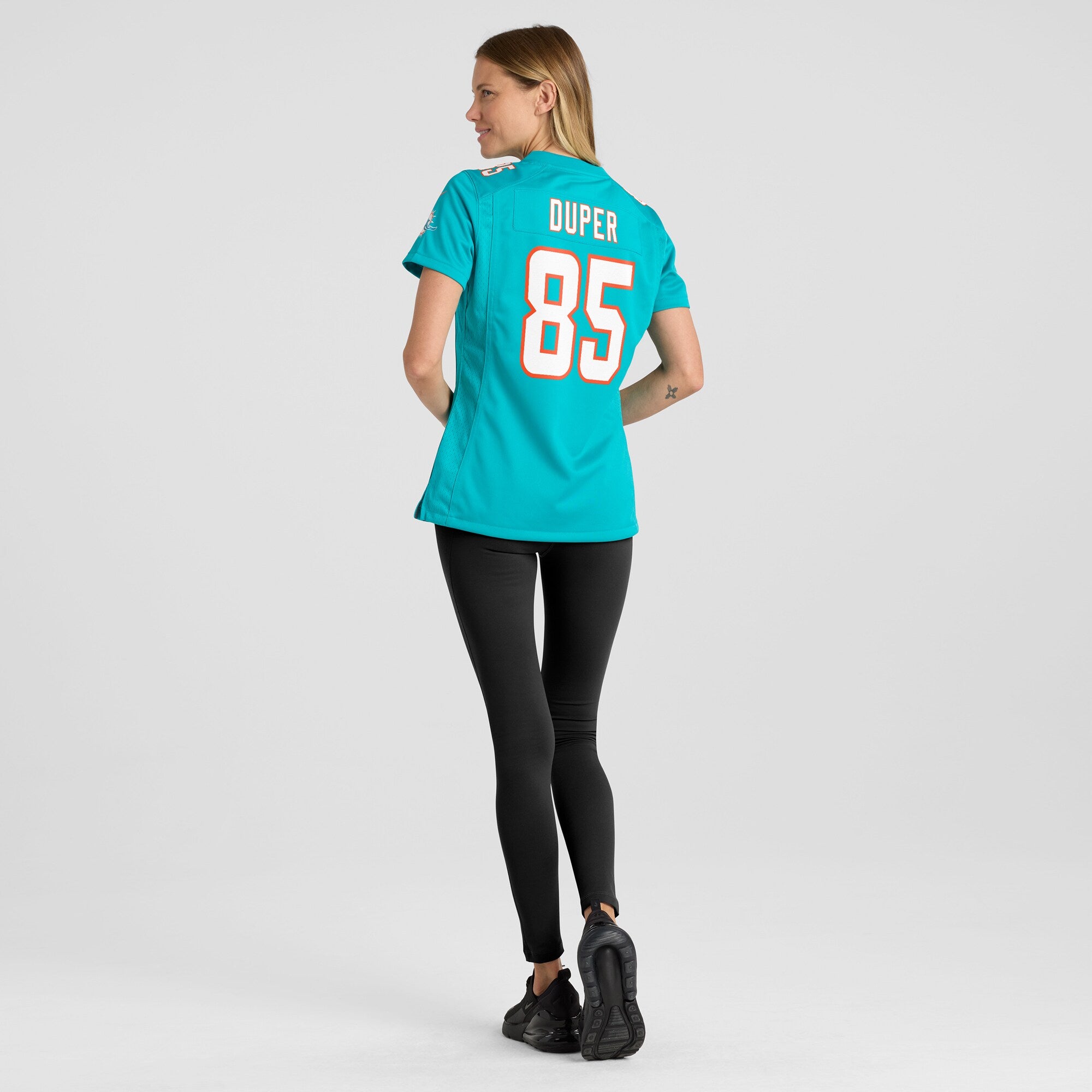 Mark Duper Miami Dolphins Nike Women's Game Retired Player Jersey - Aqua