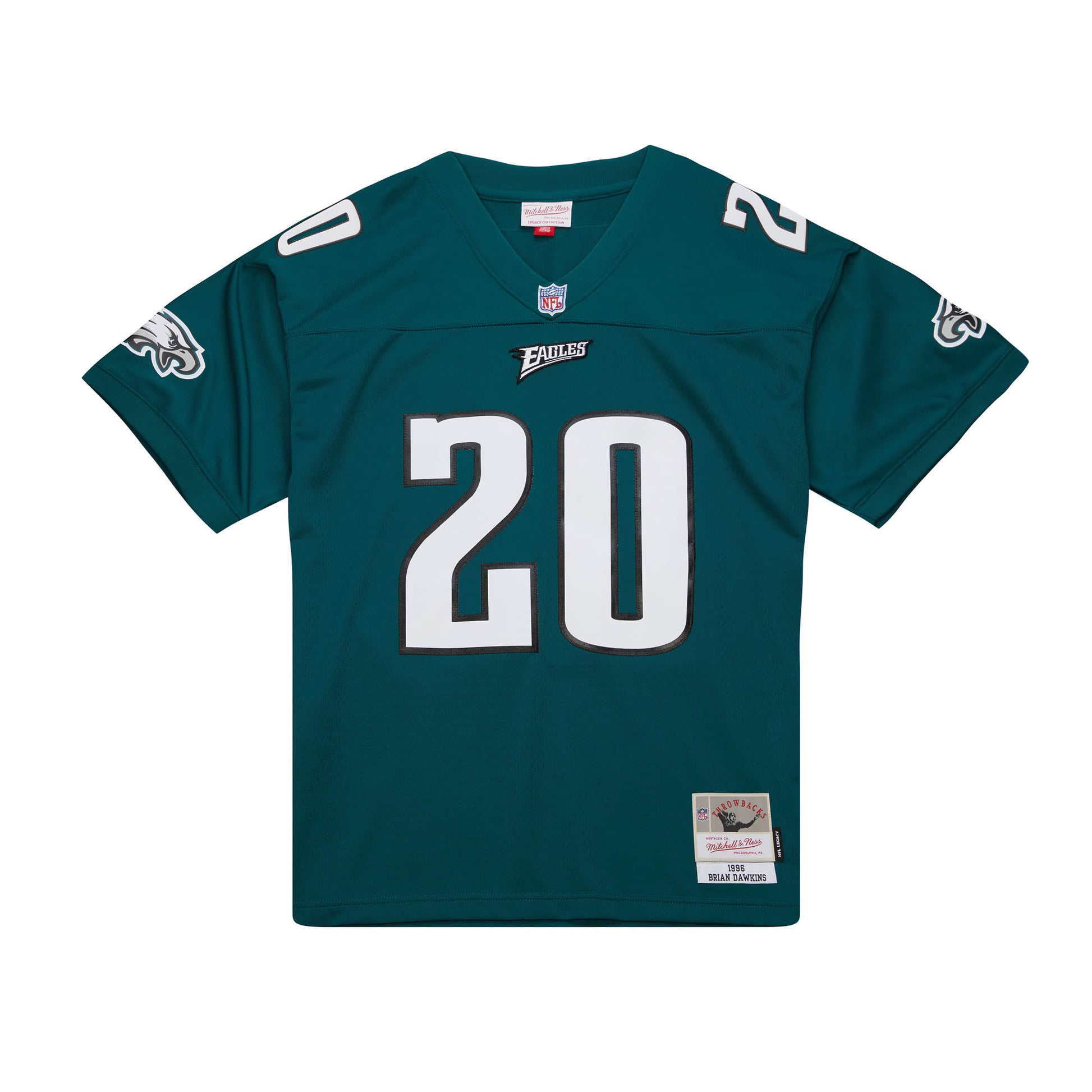 Brian Dawkins Philadelphia Eagles Mitchell &amp; Ness Legacy Replica Jersey - Green